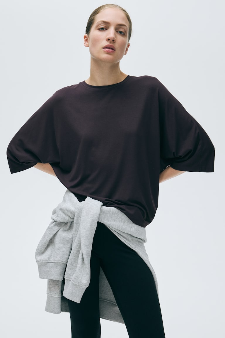 Bluza od viskoze sa šišmiš rukavima