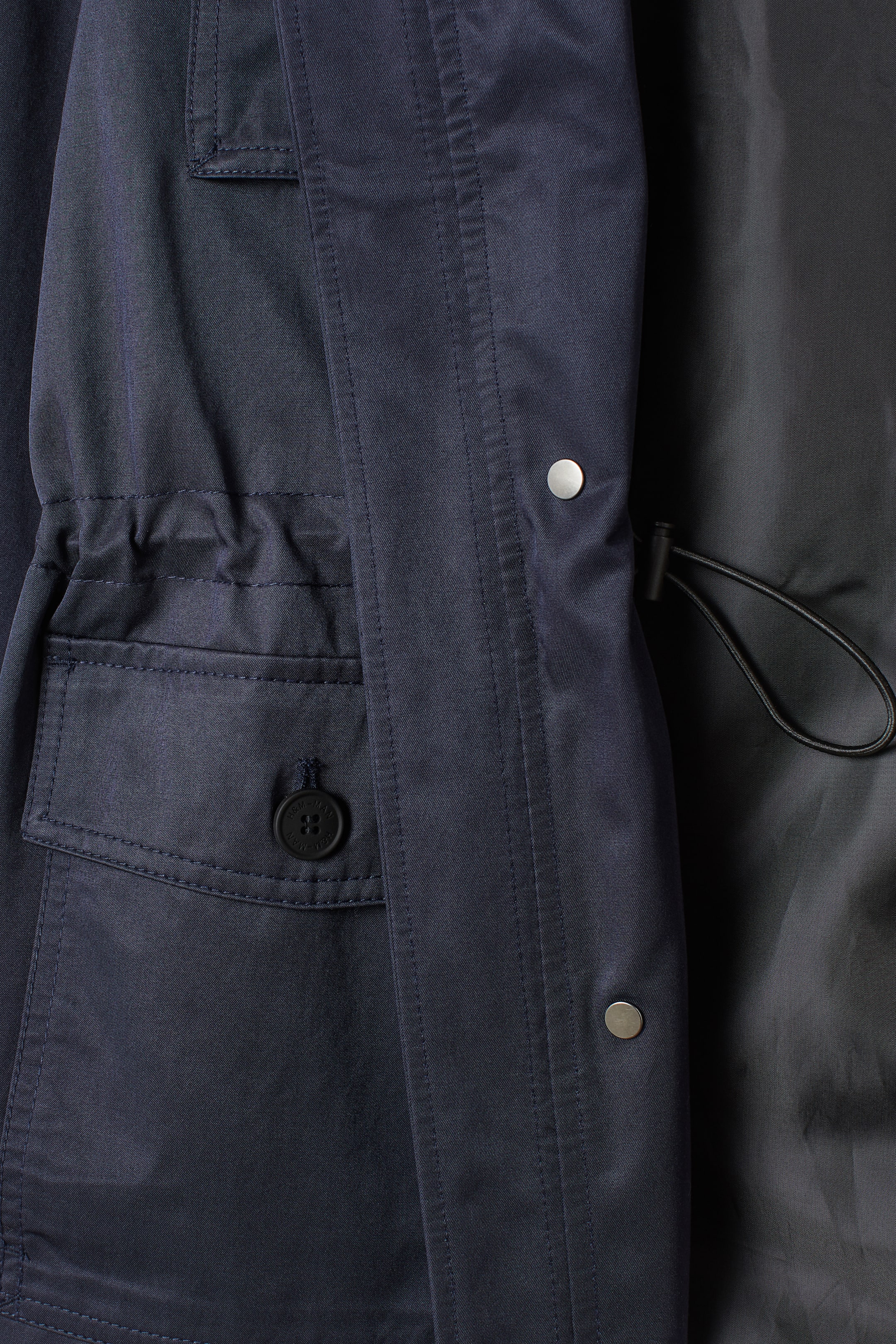 Utility jacket - Long sleeve - Dark blue - Men | H&M GB