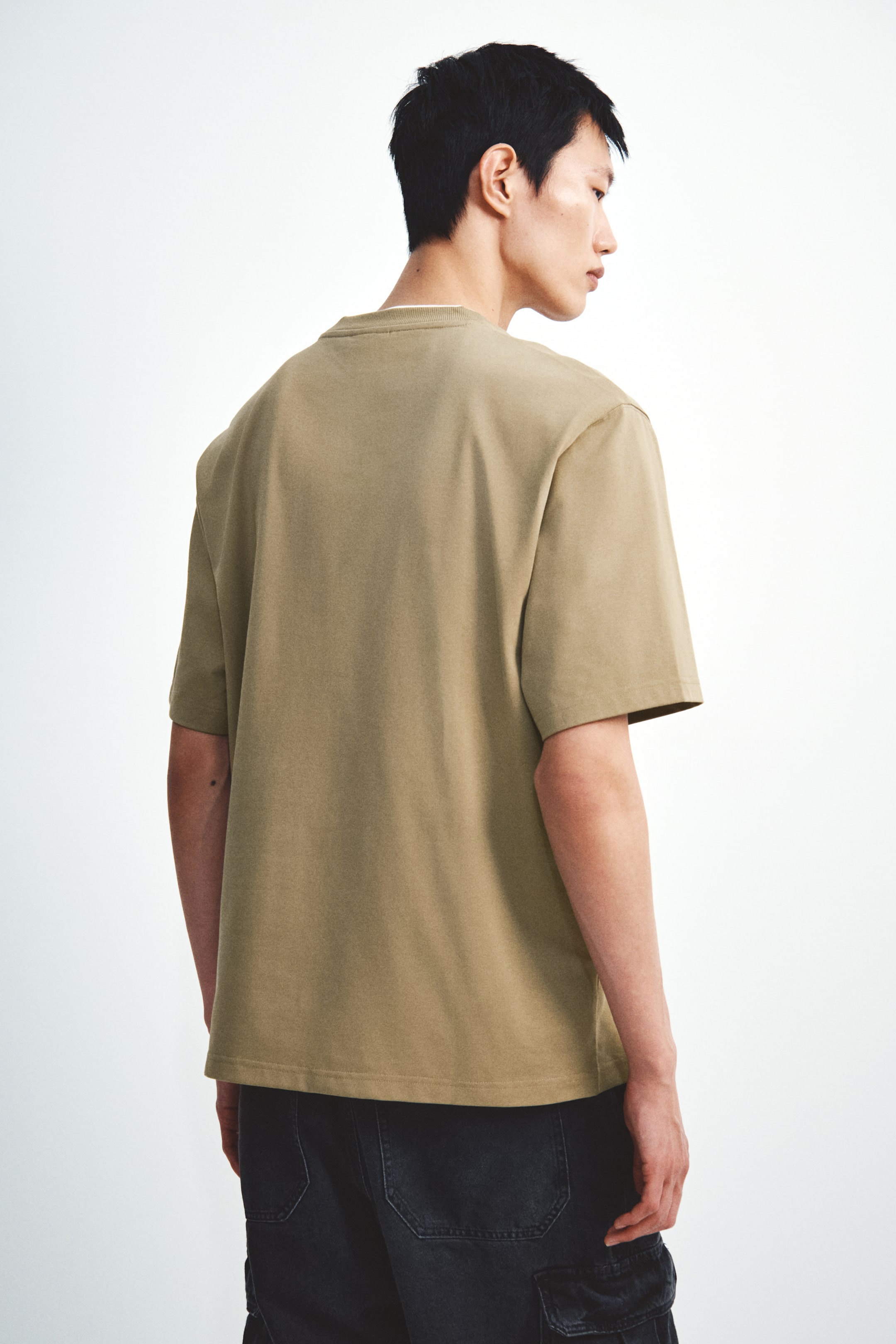 Xem ảnh lớn hơn: Áo thun cotton in hình - Màu be/Powder highway - Men | H&M VN 3