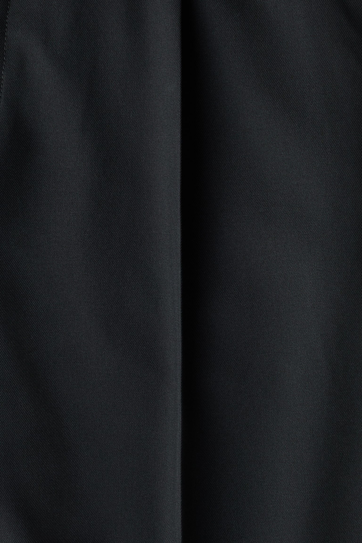 Loose Fit Tailored trousers - Black/Dark brown - 4