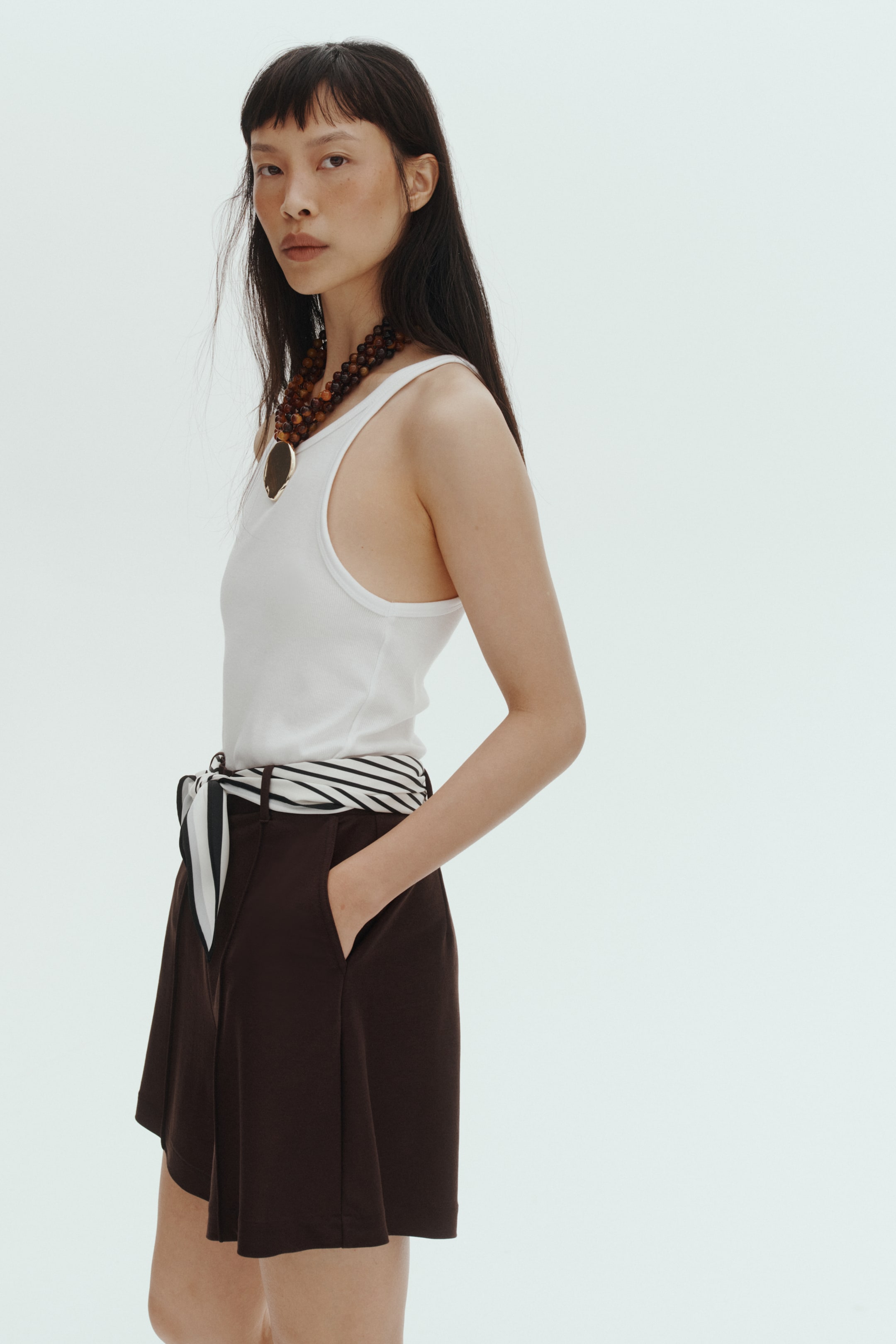 Dress Shorts with Belt