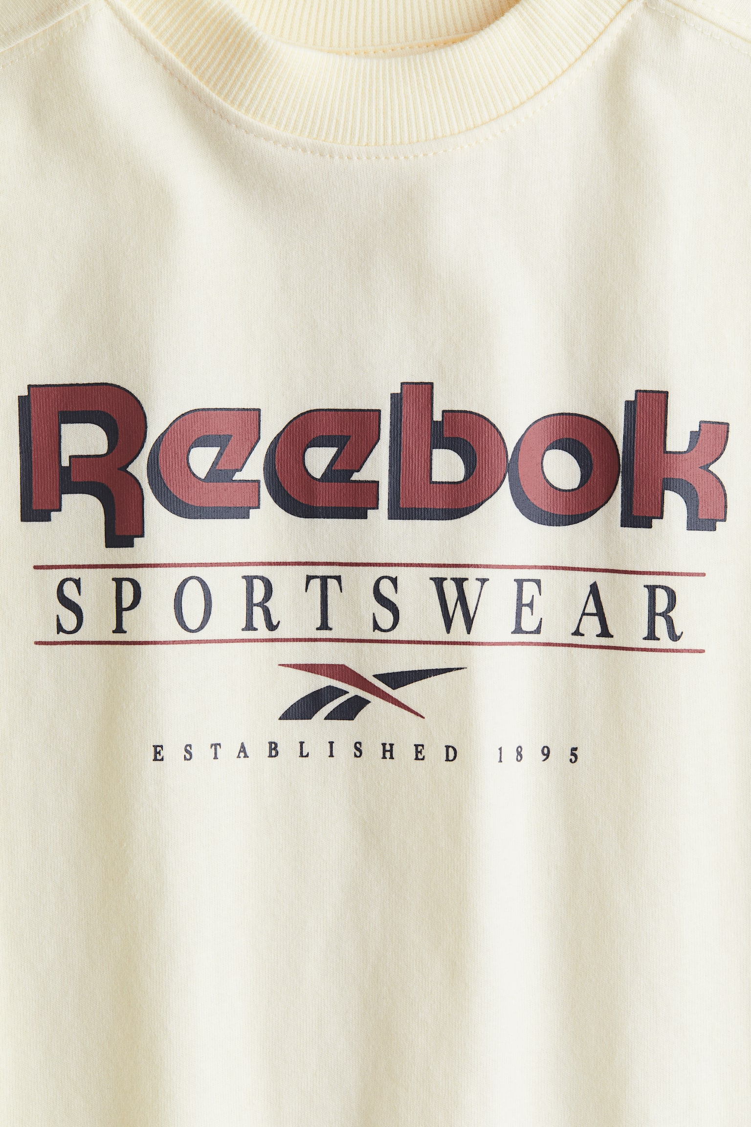 Print-motif T-shirt - Beige/Reebok - 2