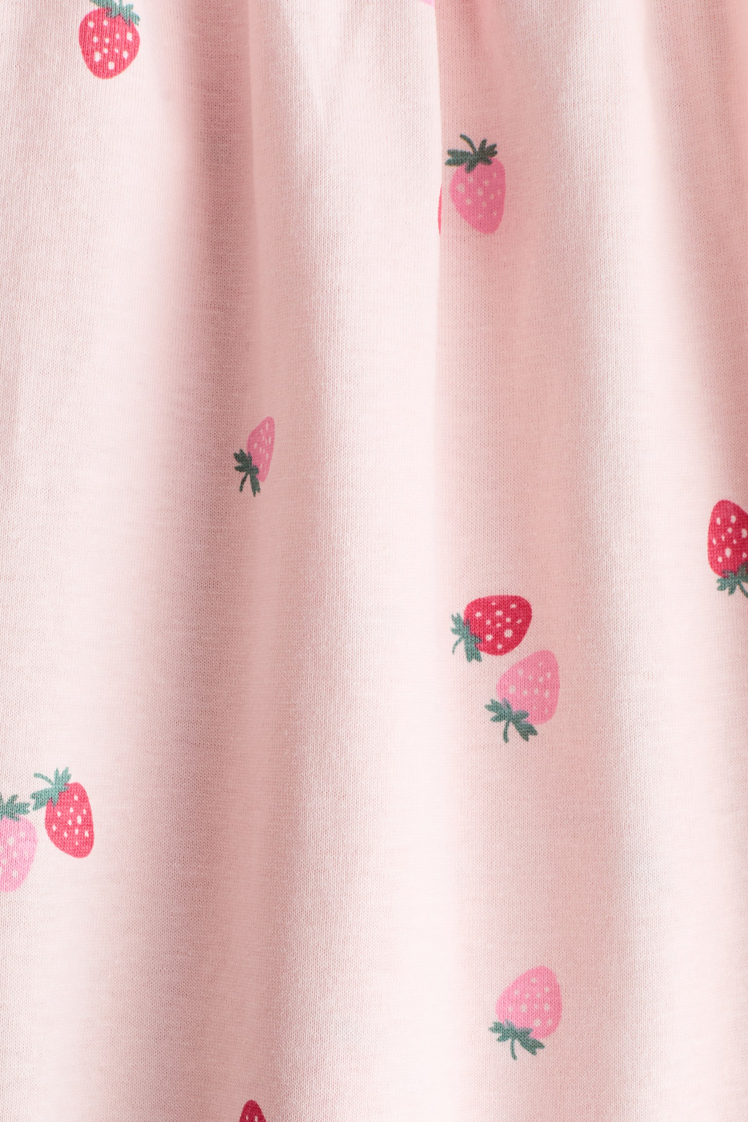 Robe à motif en coton - Rose clair/fraises/Bleu clair/rayé/Bleu clair/nœuds/Bleu clair/papillons/Light pink/Unicorns/Multicolore/rayé/Blanc/rose/fleuri/Jaune clair/citrons/Vert clair/cerises/Bleu clair/pâquerettes/Vert clair/cœurs/Beige/imprimé léopard/Pêche clair/fraises/Rose clair/nœuds - 2