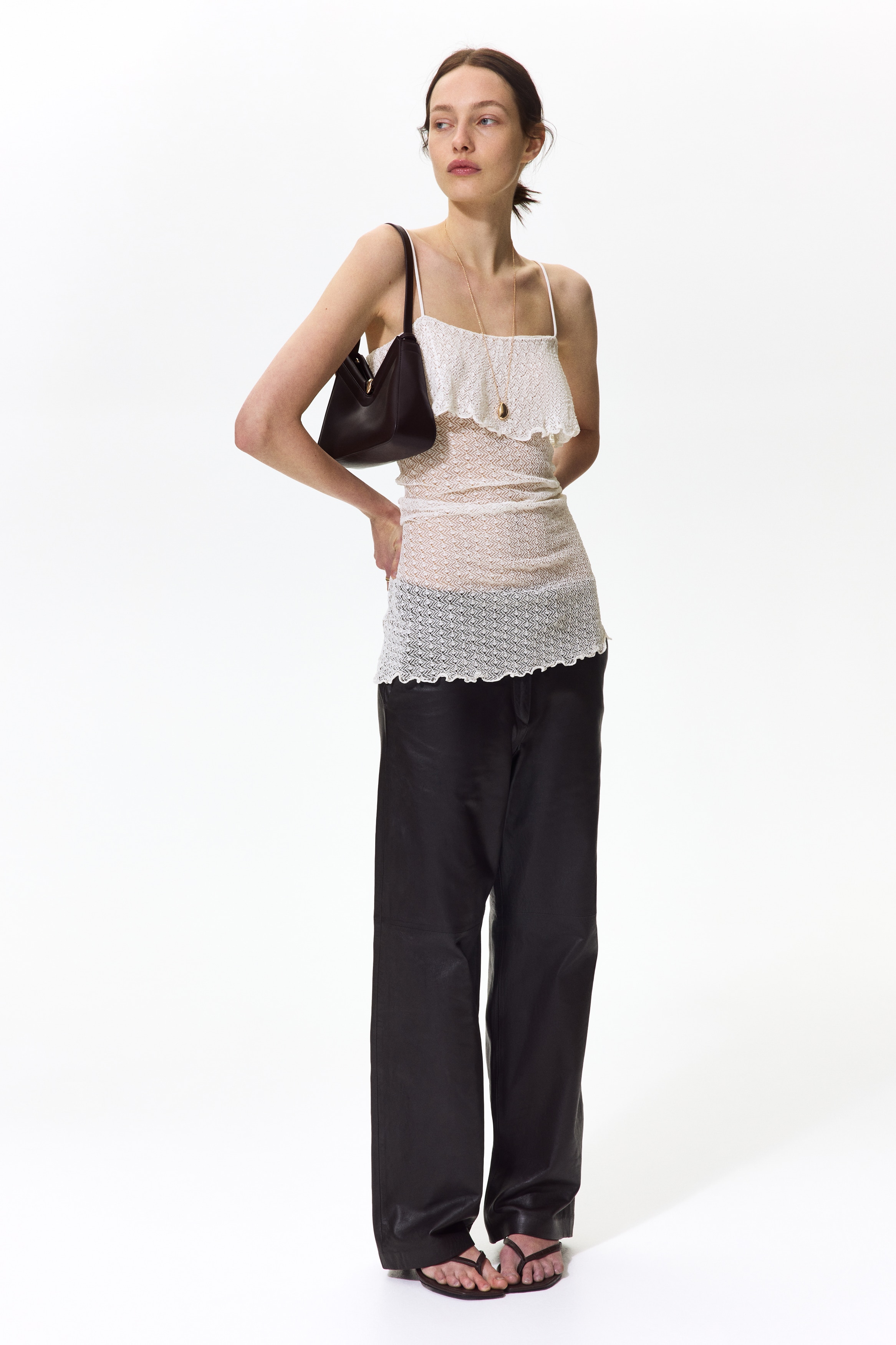 Pointelle-Knit Camisole Top from H&M - $34.99