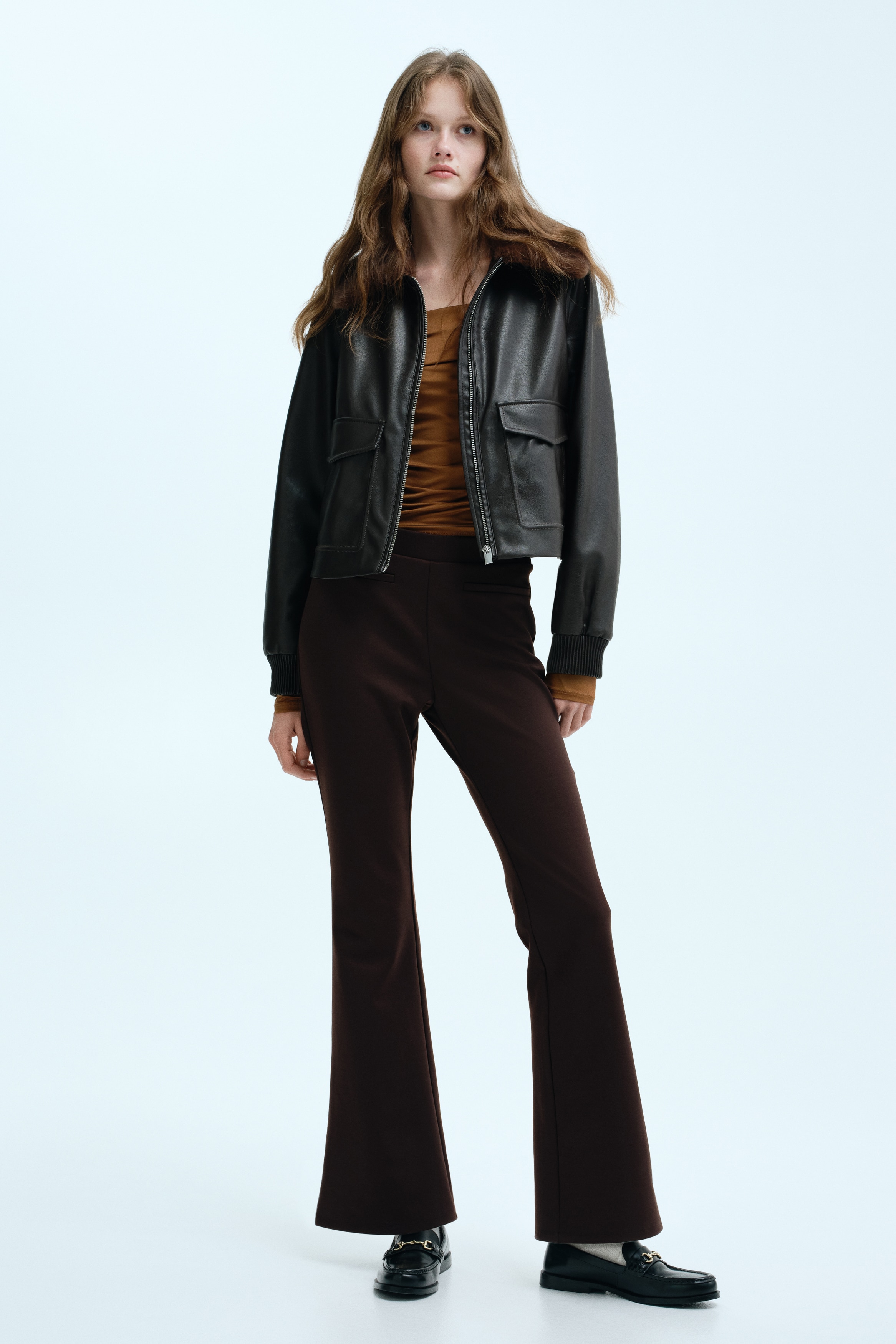Flared trousers