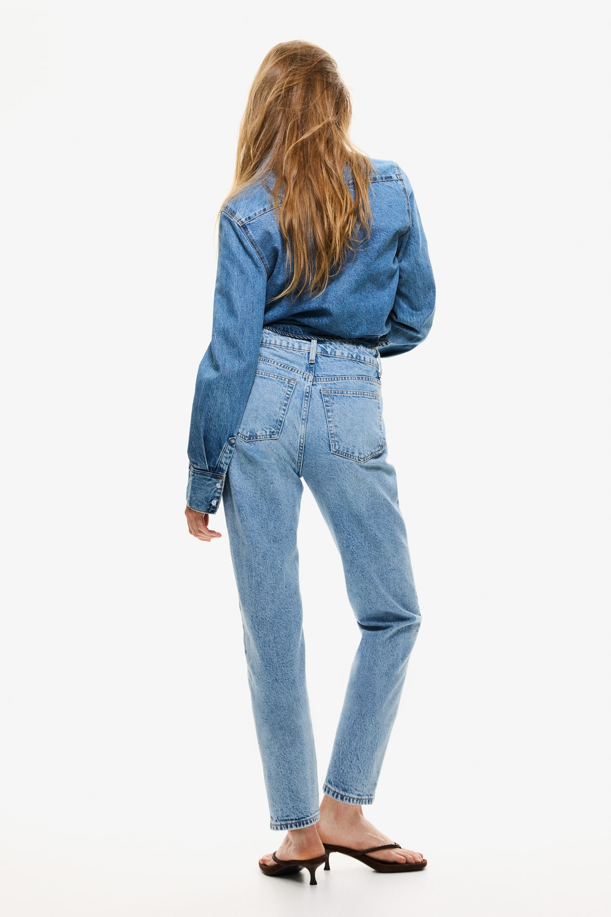Mom Slim-Fit High-Waist Ankle Jeans - image 2