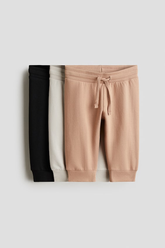 Детские джинсы H&M 3-pack Cotton Joggers