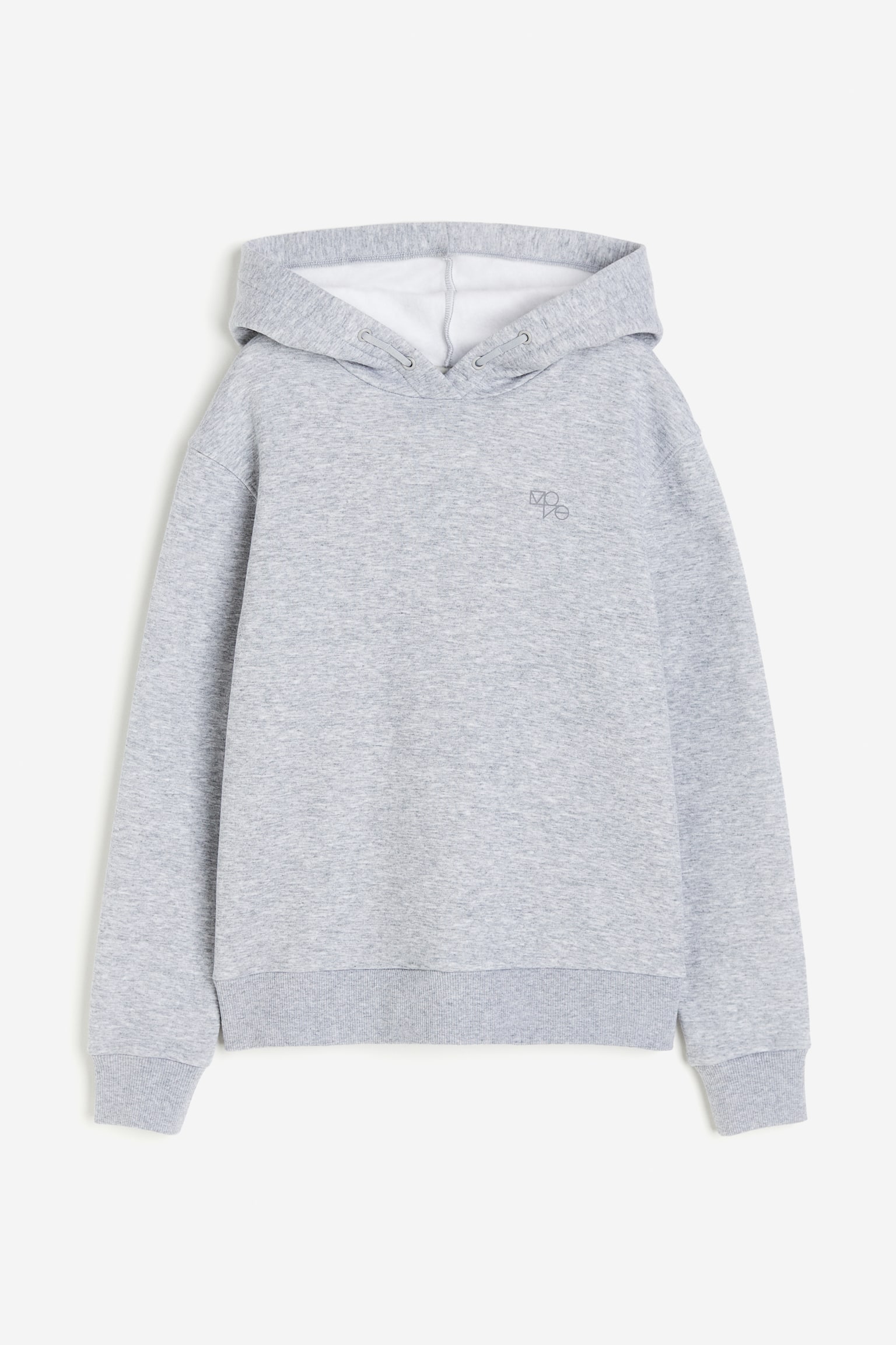 Sports hoodie in DryMove™ - Light grey marl/Dark grey/Dropping Dimes/White/LXXA - 1