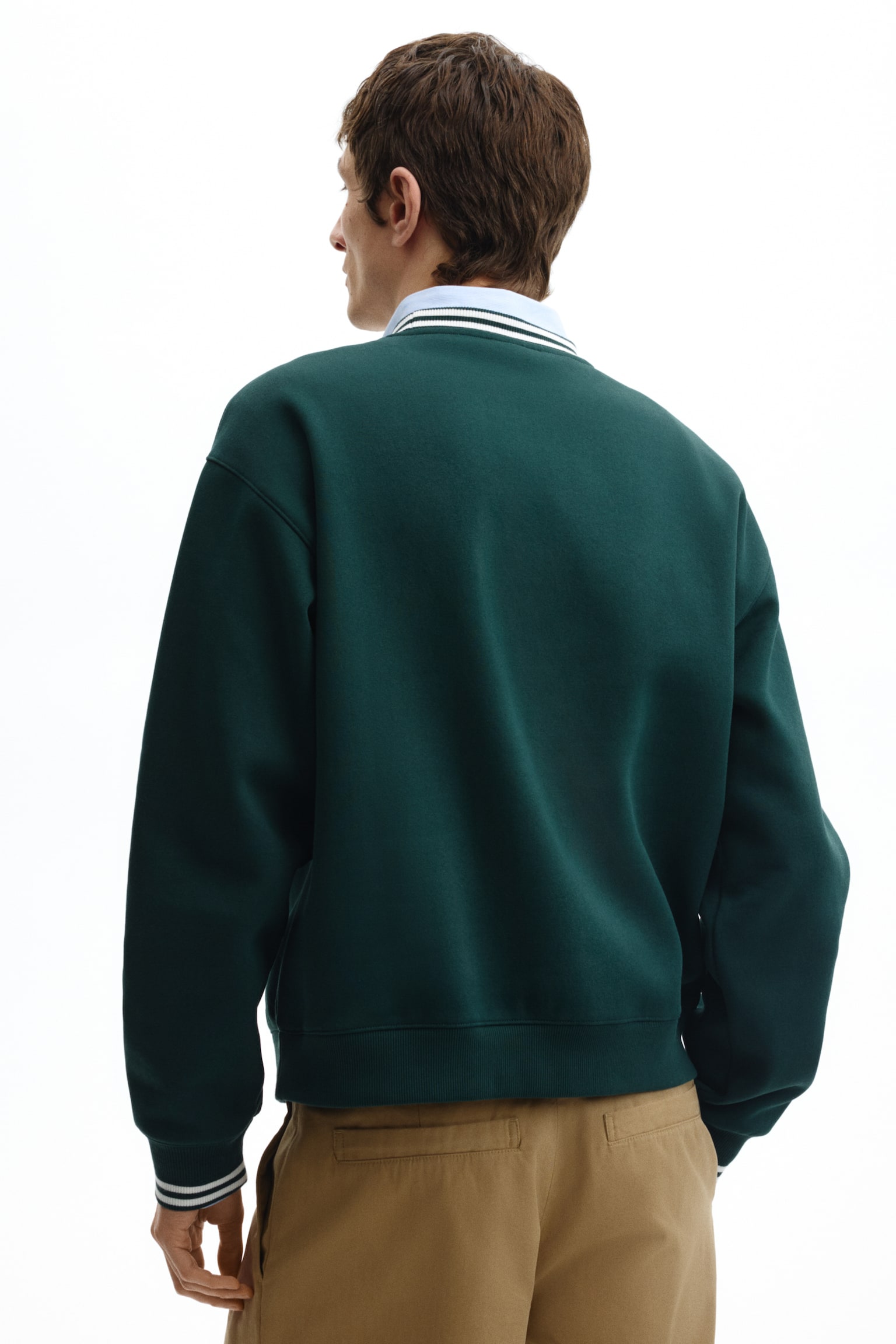 Sudadera Loose Fit con diseño - Verde oscuro/Team Meadows/Gris jaspeado/Oakhill - 3