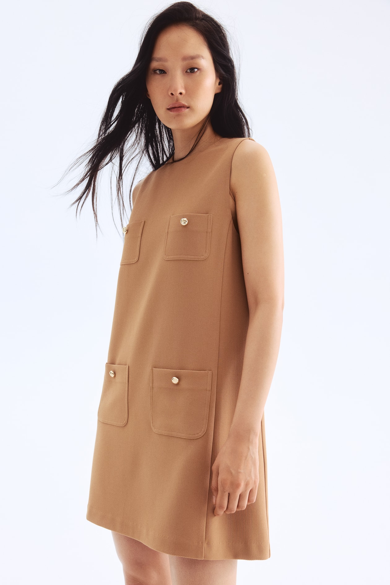 Pocket-Detail Shift Dress - image 2