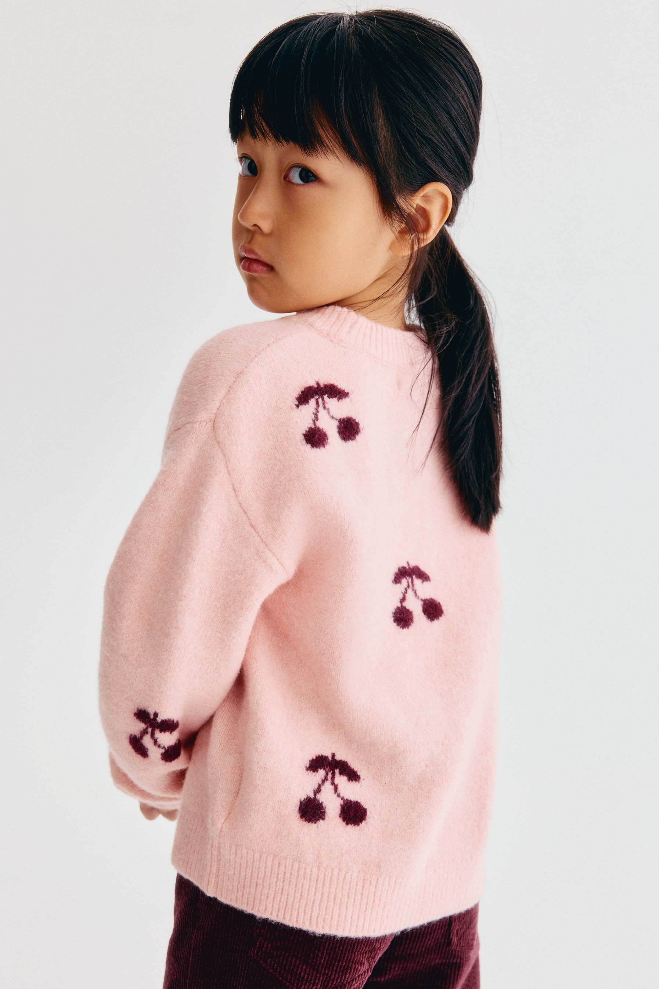 Chandail en tricot jacquard
