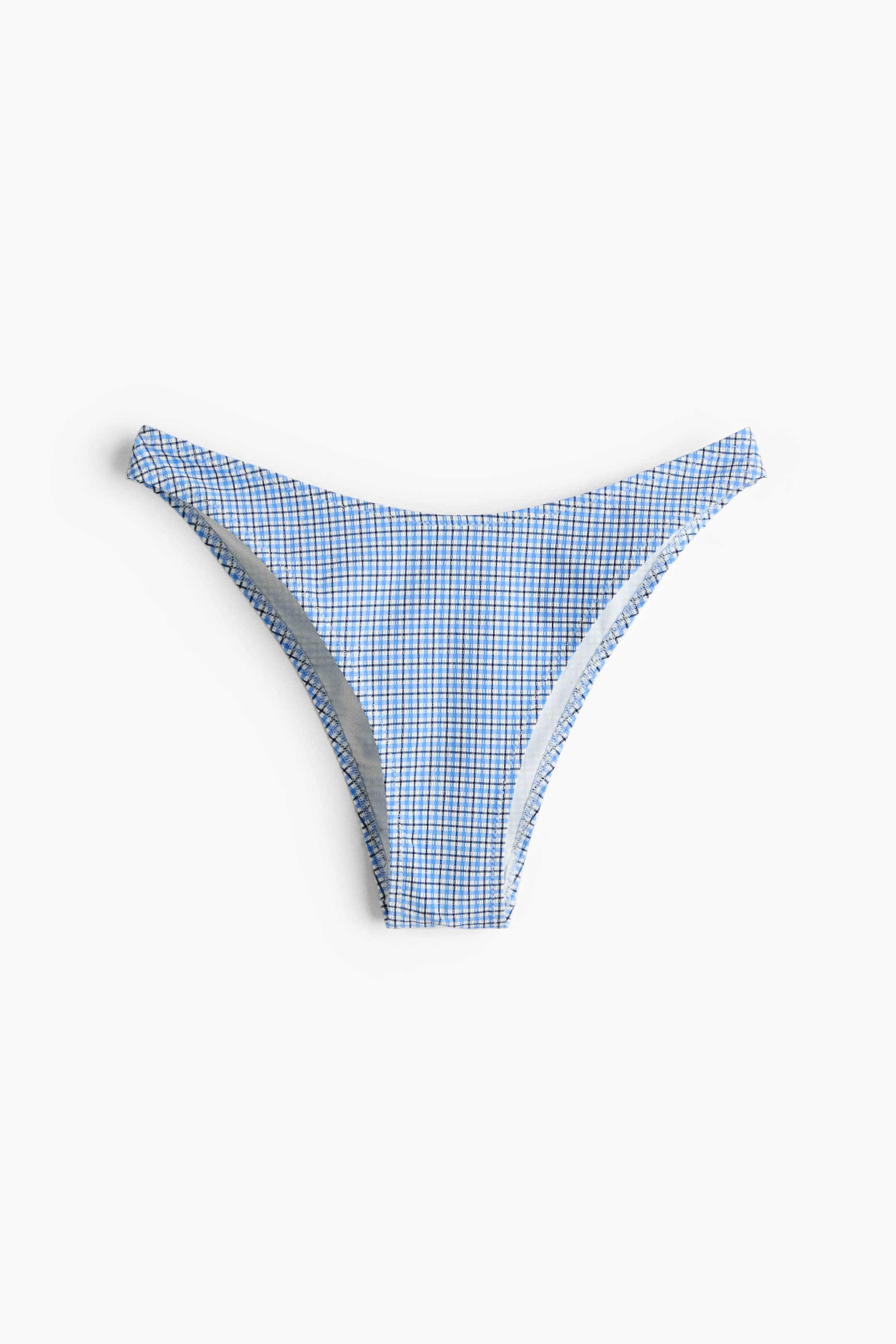 View larger image: Cheeky Bikini bottoms - Light blue/Checked - Ladies | H&M 1