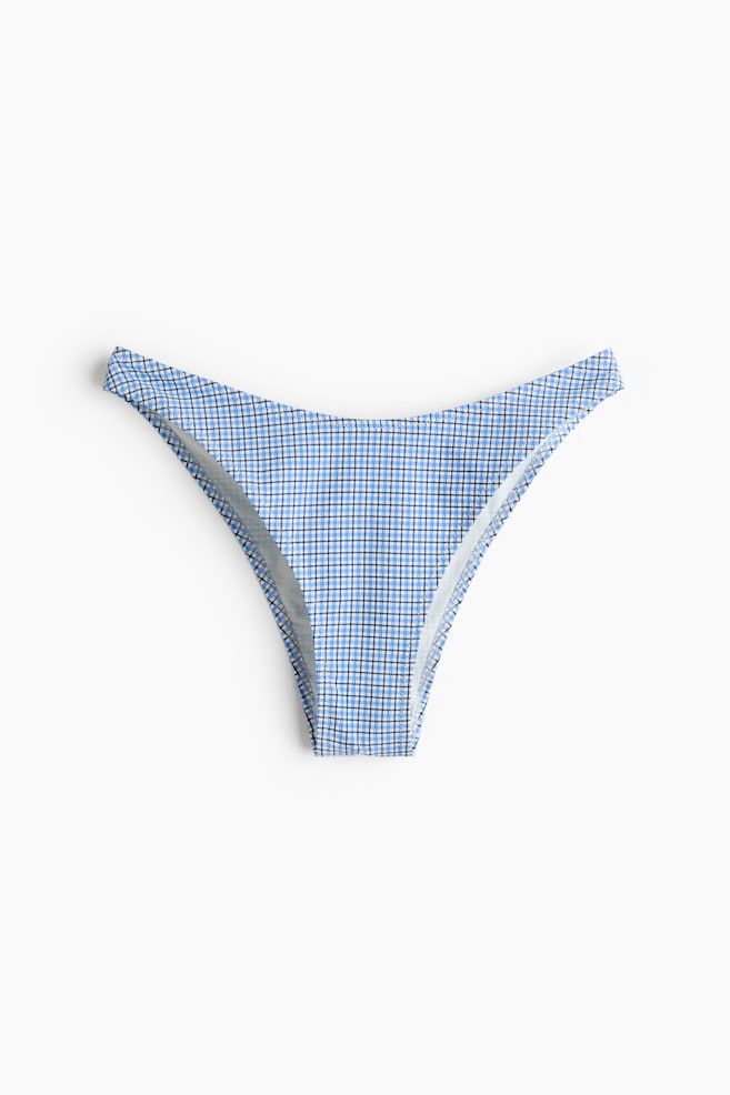 Cheeky Bikini bottoms - Light blue/Checked/Pink/Cream/Black/Cream - 1