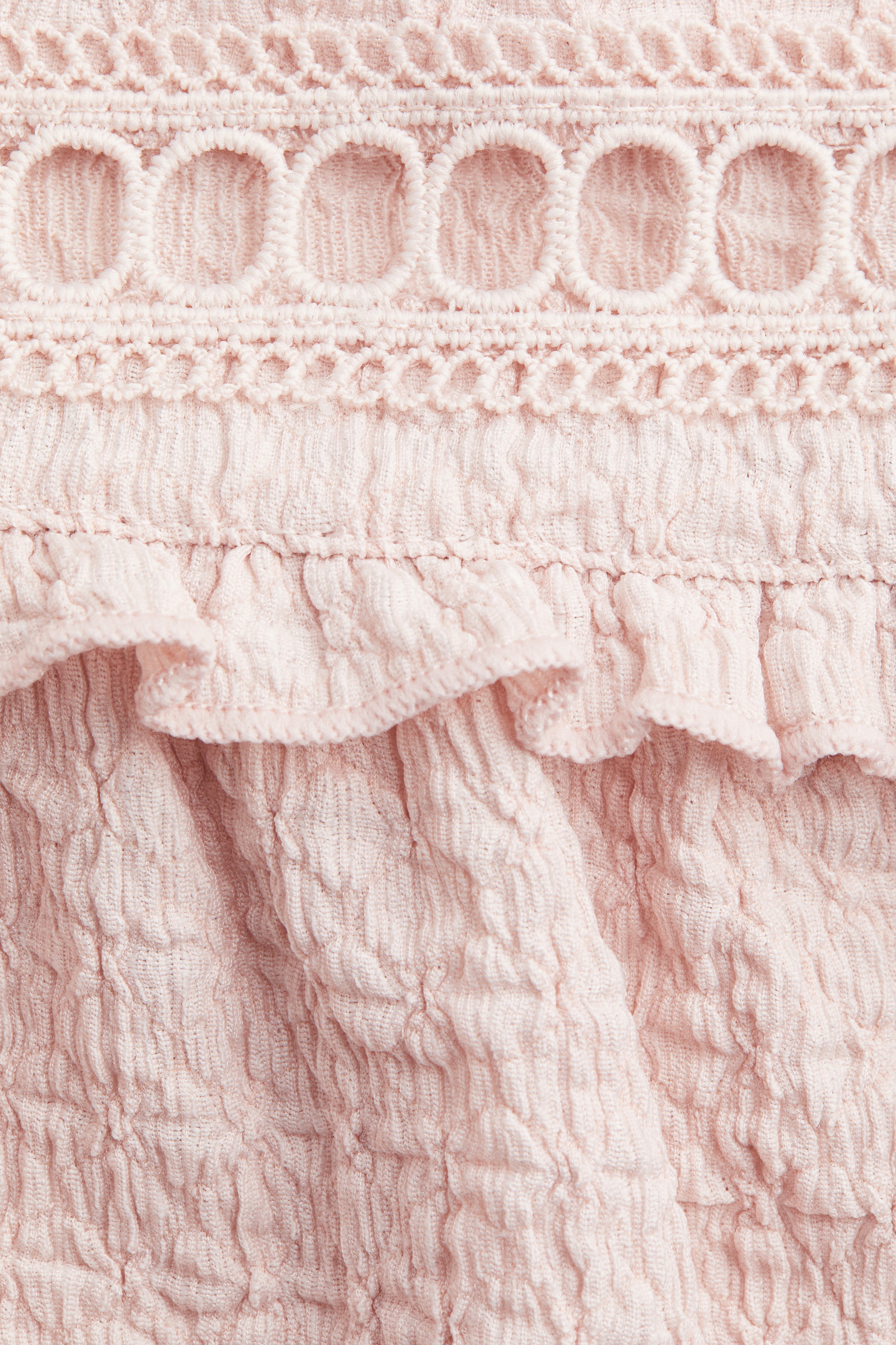 Textured jersey top