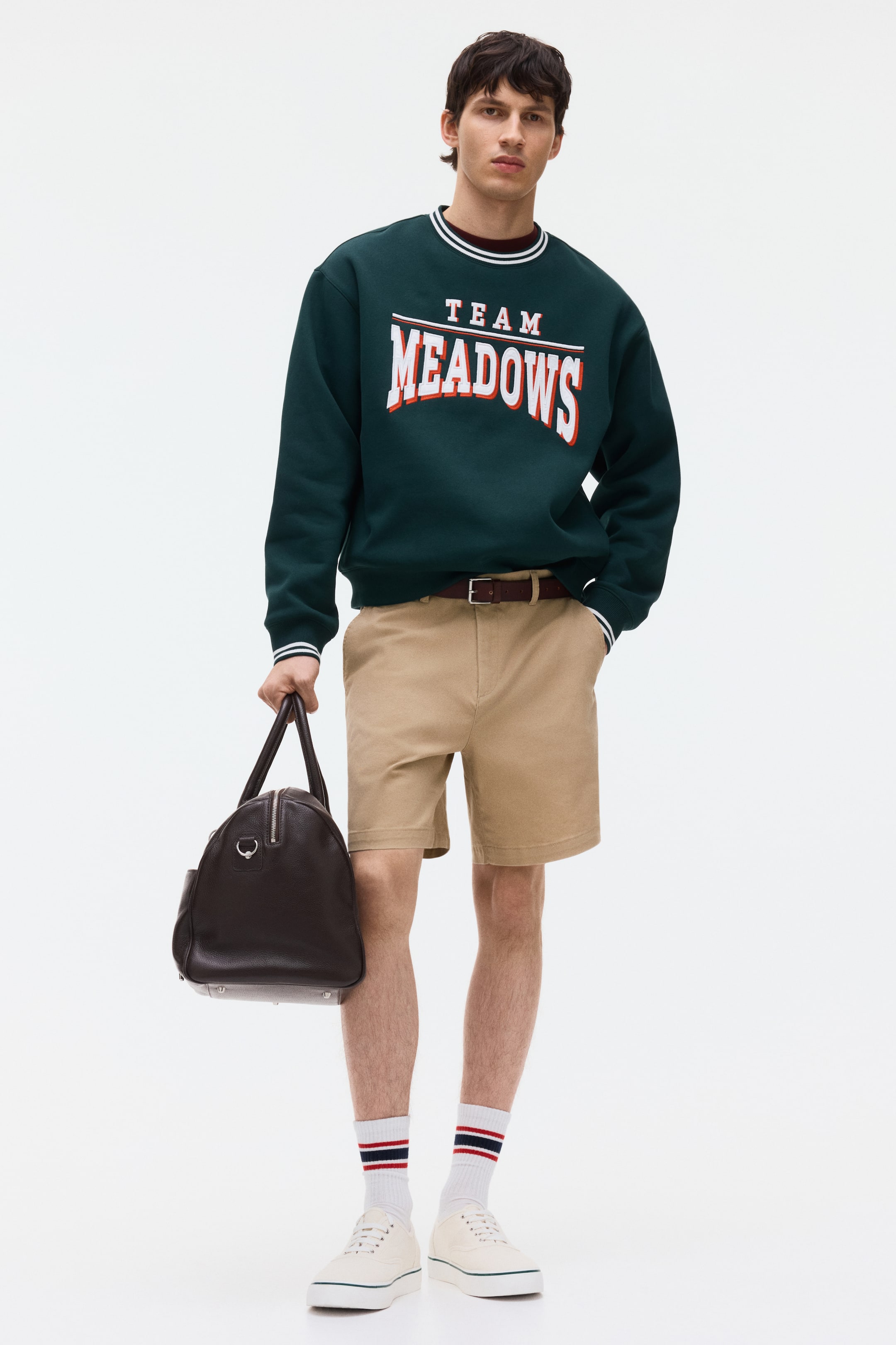 Regular-Fit Cotton Chino Shorts