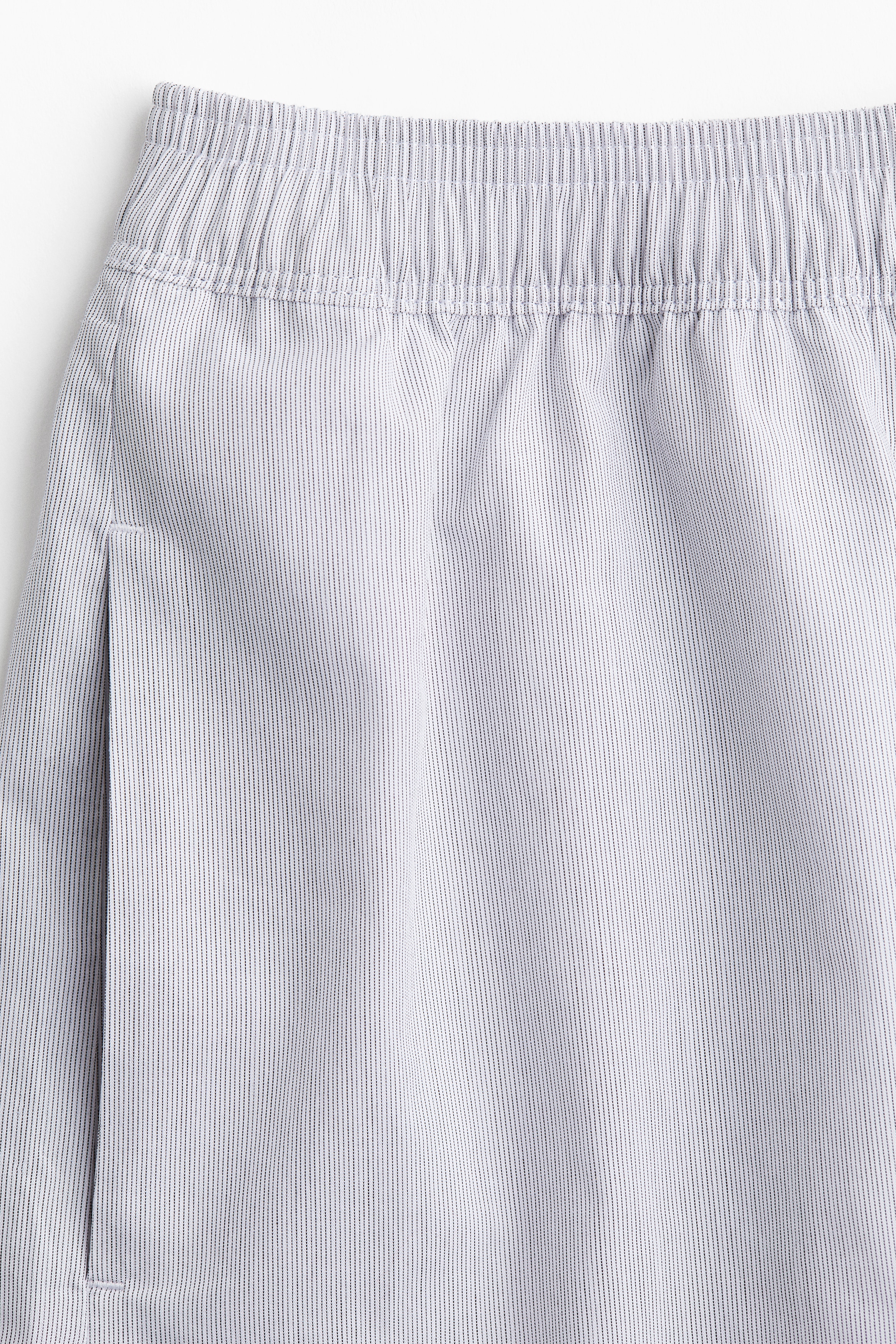 Poplin shorts