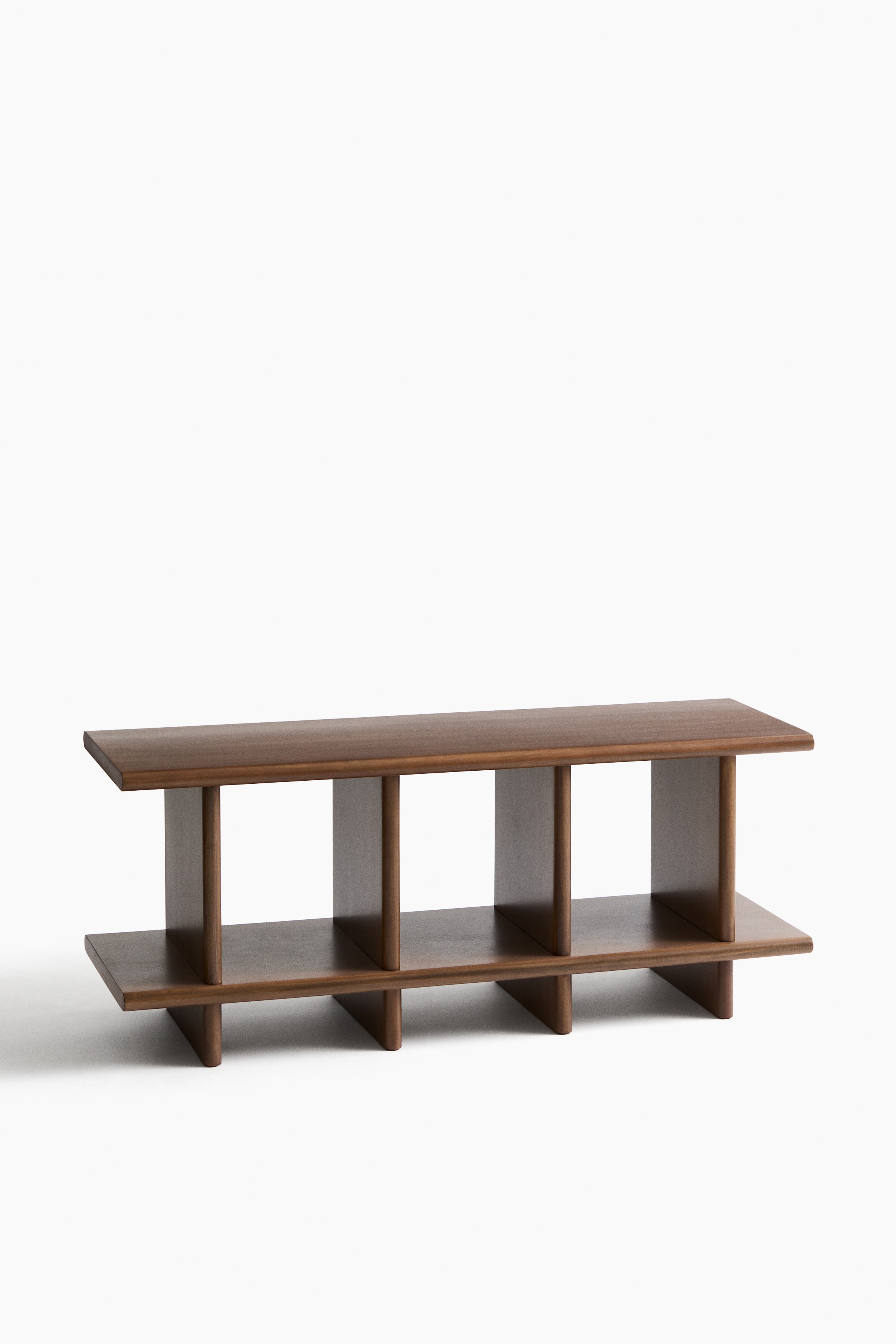 Meuble d'appoint en bois - Marron/Beige clair