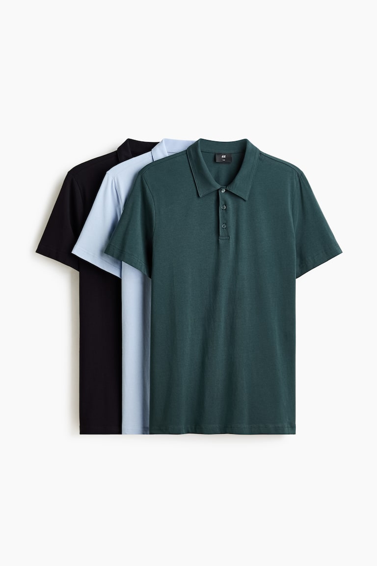 Tri polo majice Slim Fit