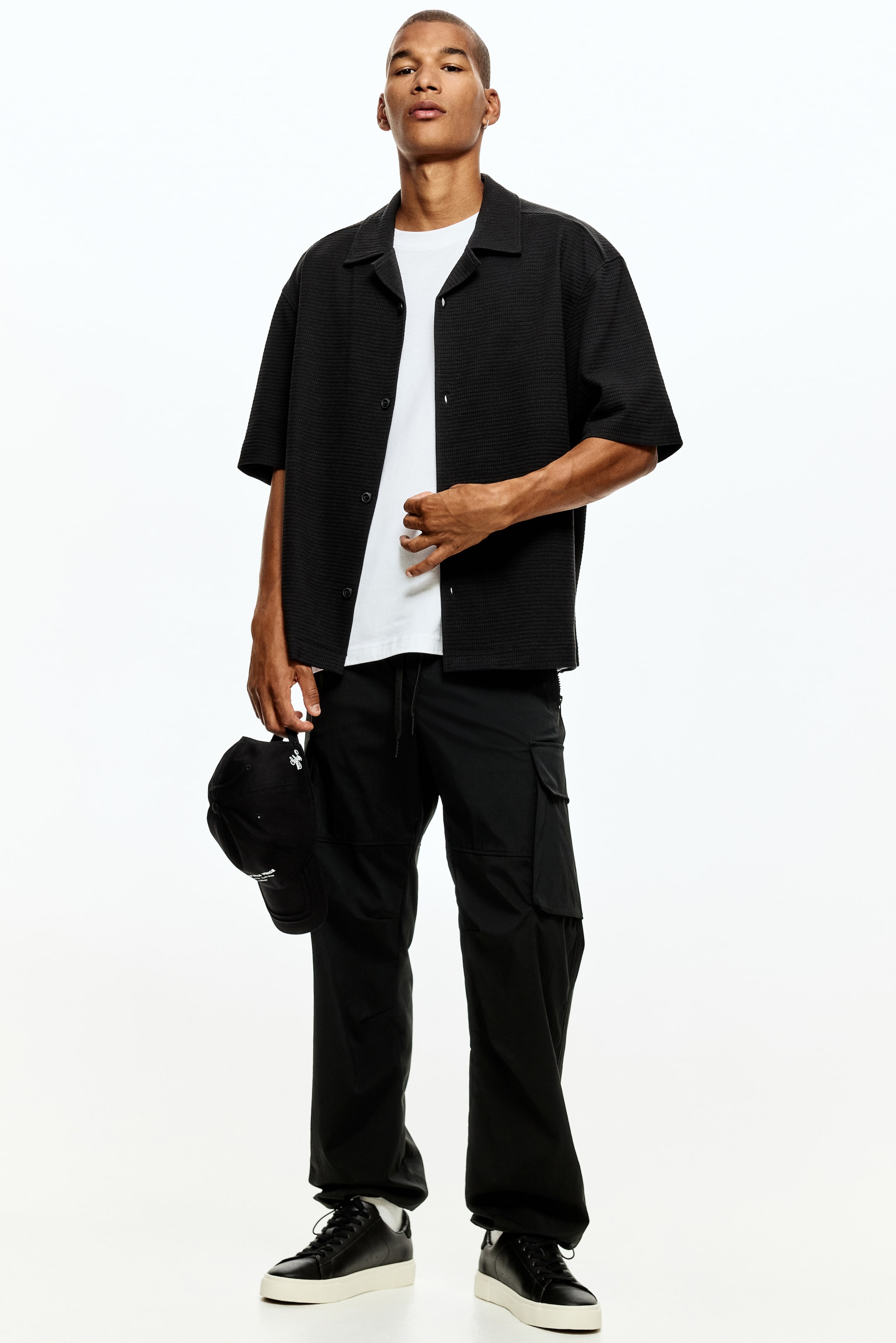 View larger image: Loose-Fit Shirt - Dark gray - Men | H&M US 1