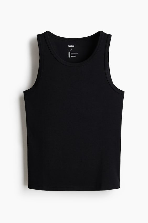 Мужские топы H&M Cooling Regular-Fit Tank Top