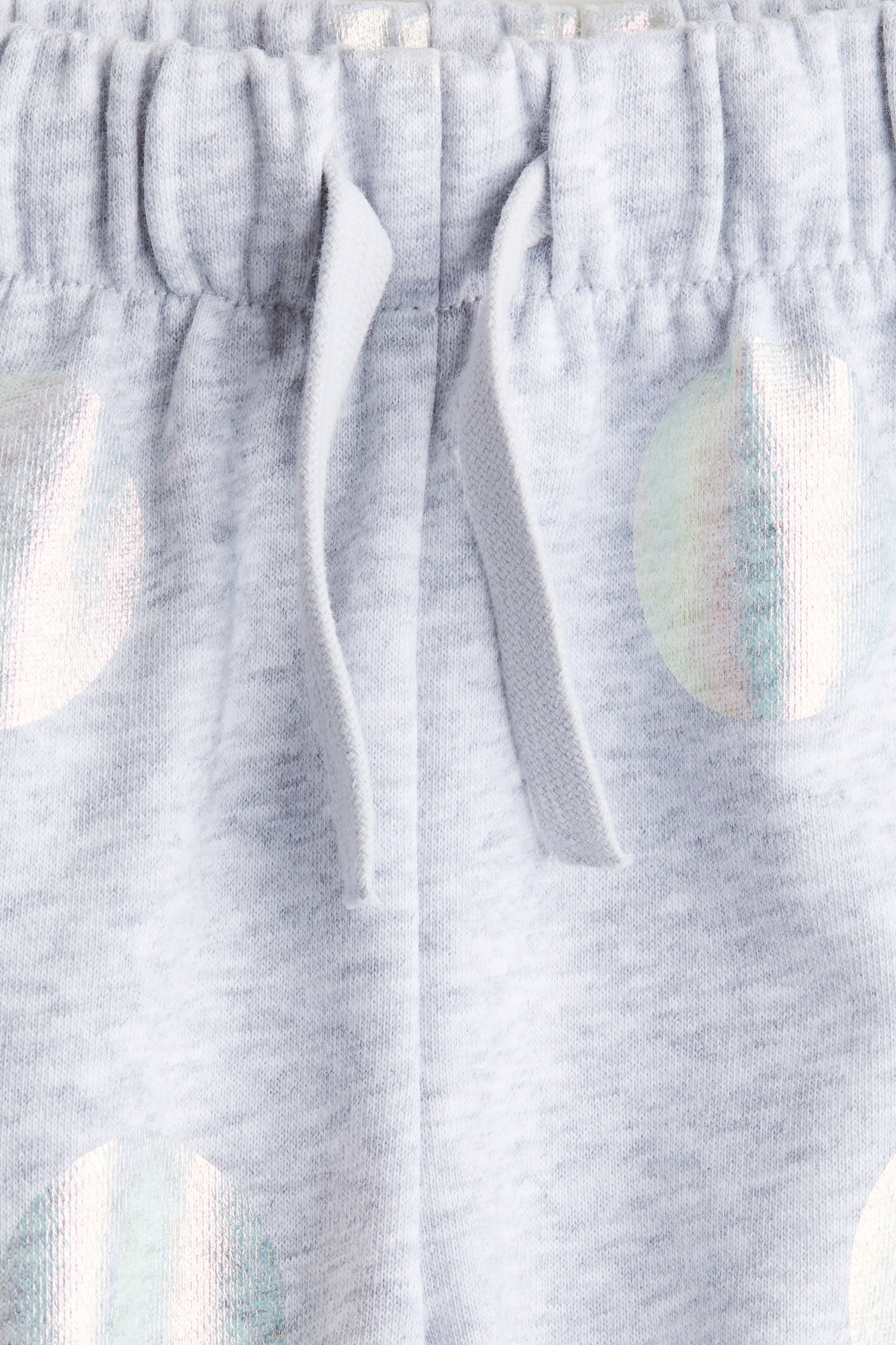 Printed sweatshorts - Light grey marl/Spotted/Pink/Polar bears - 2