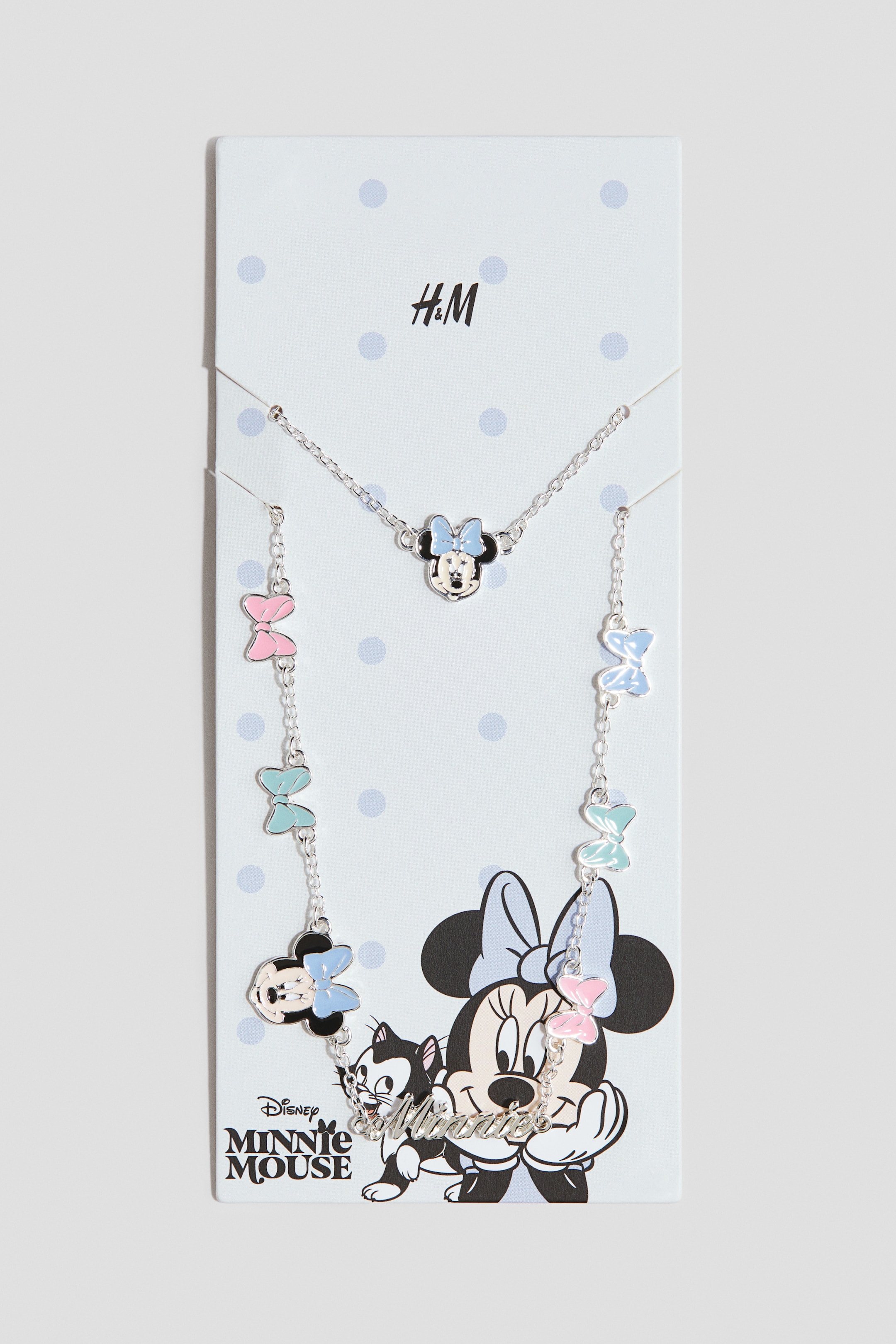 拡大画像を表示: アクセサリー 2アイテムセット - シルバーカラー/ミニーマウス - Kids | H&M JP 1