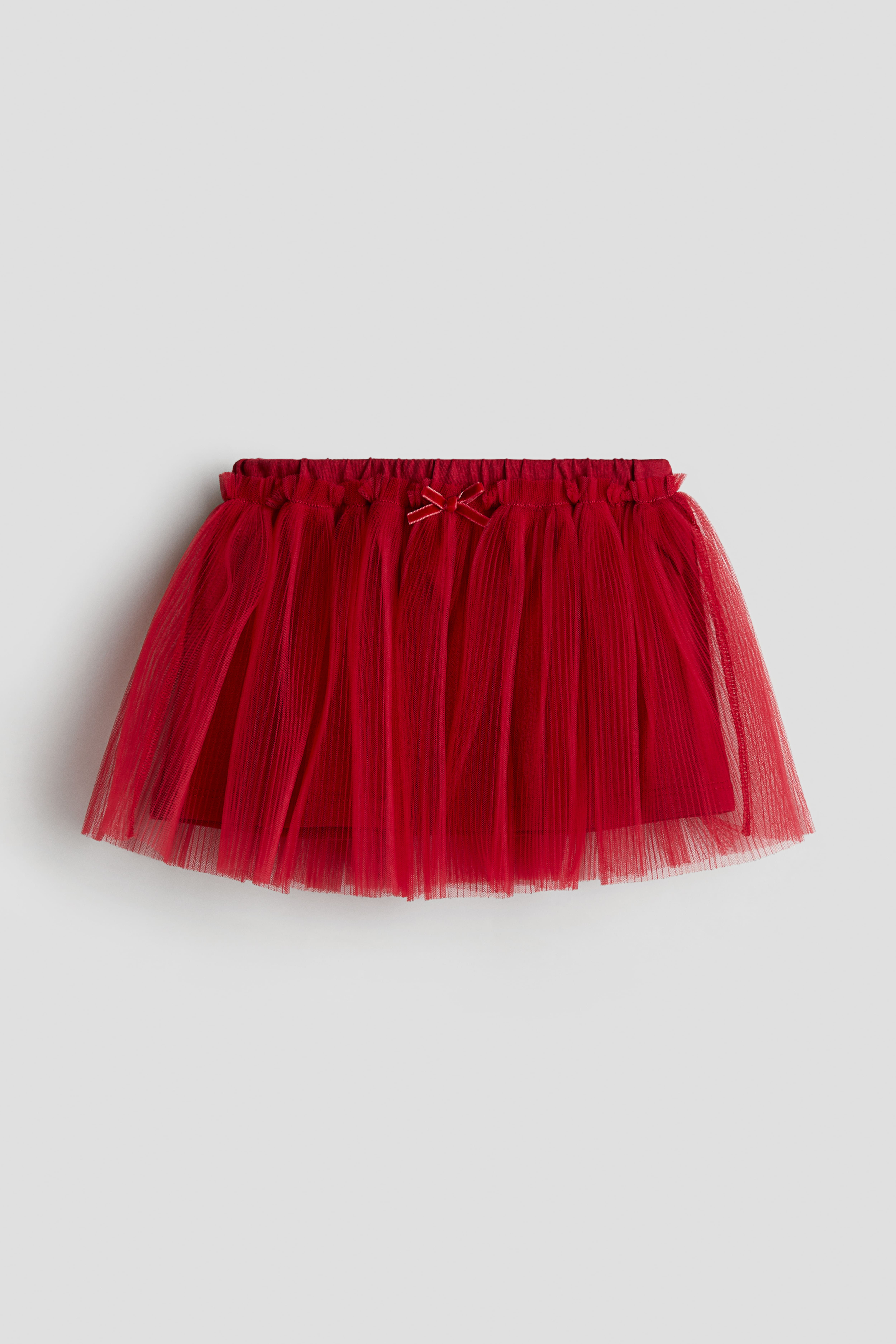 Plissé Tulle Skirt