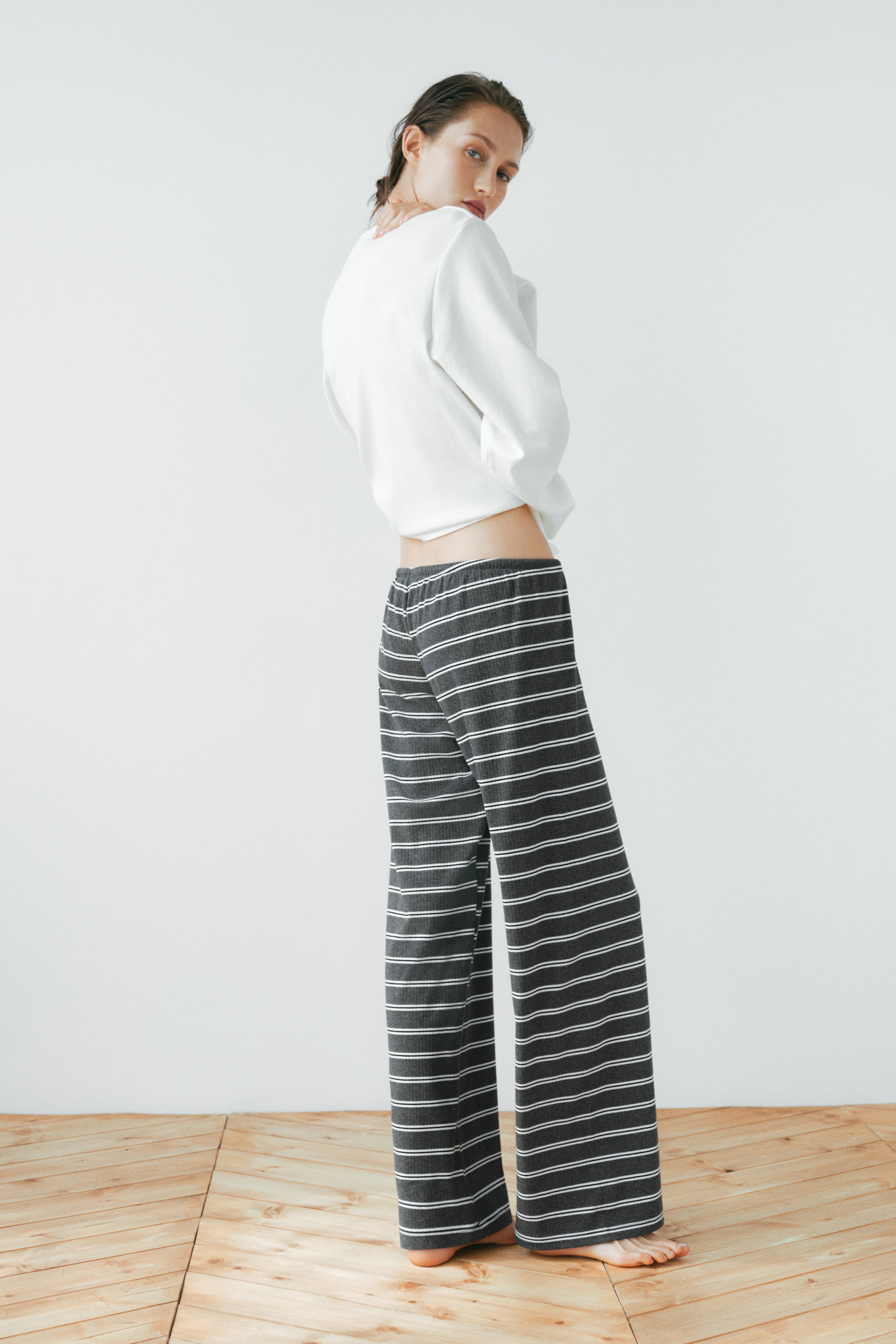 Cotton-Blend Pants