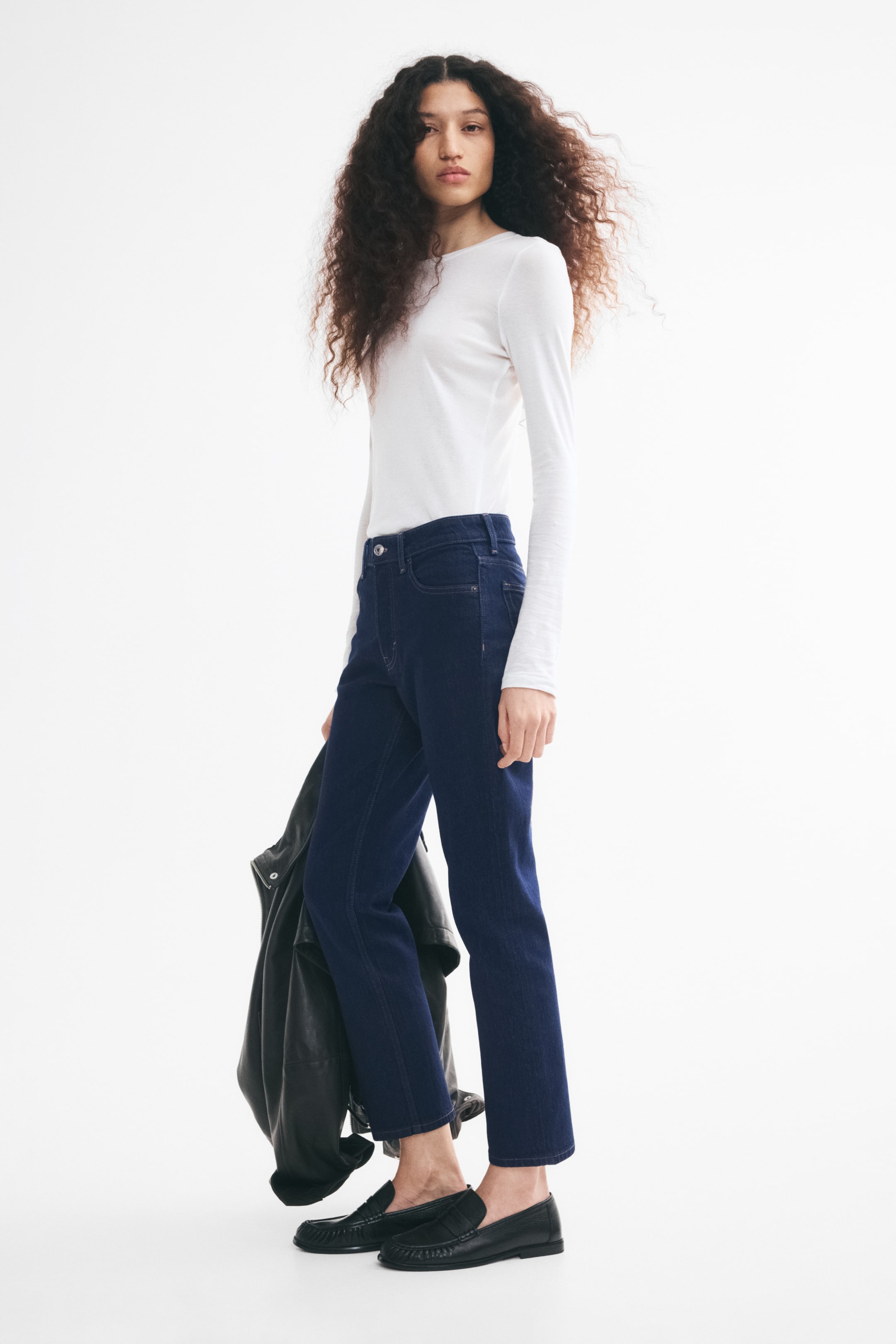 Straight Regular Waist Jeans
