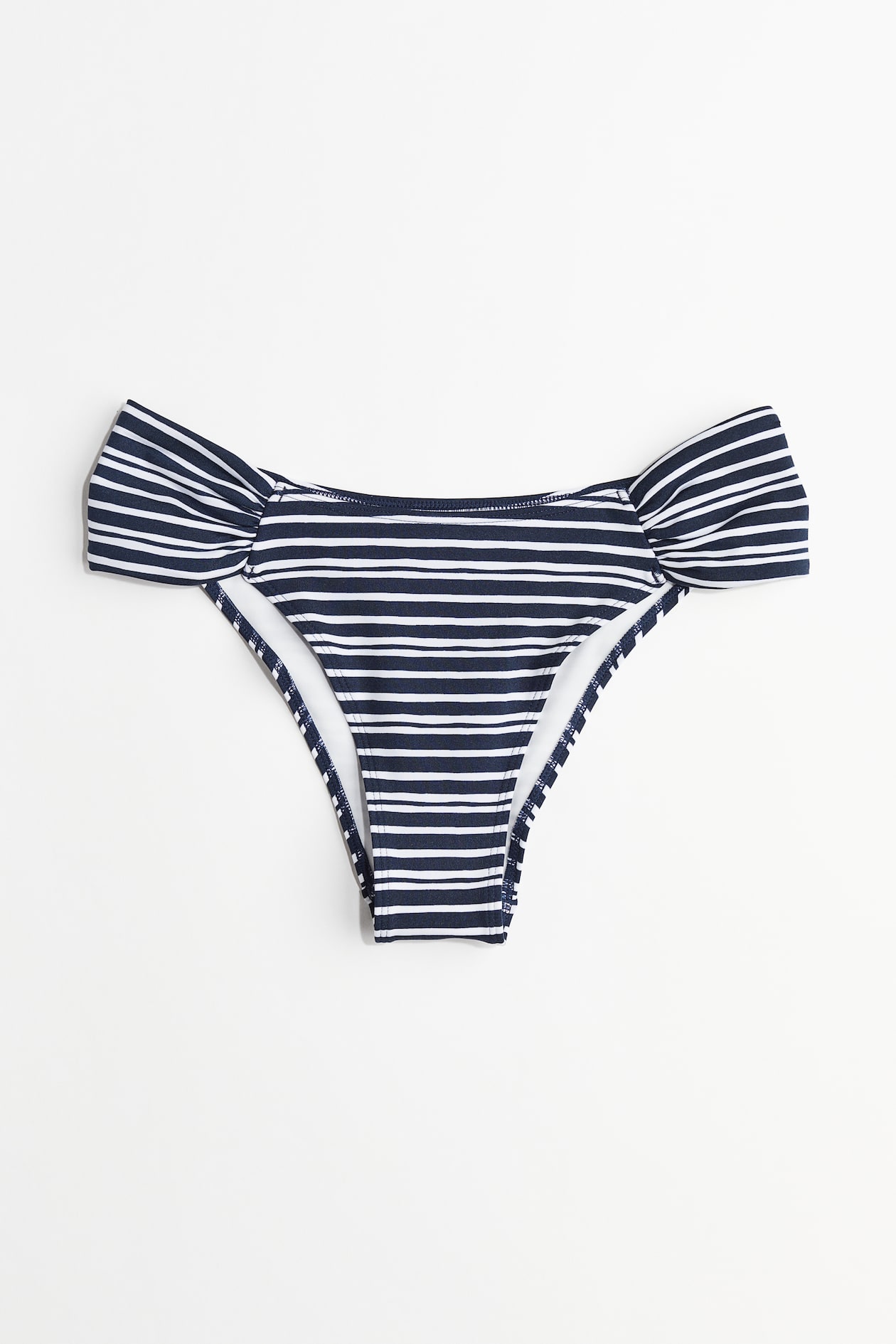 Women's Navy blue/Striped Cheeky Bikini bottoms | H&M GB