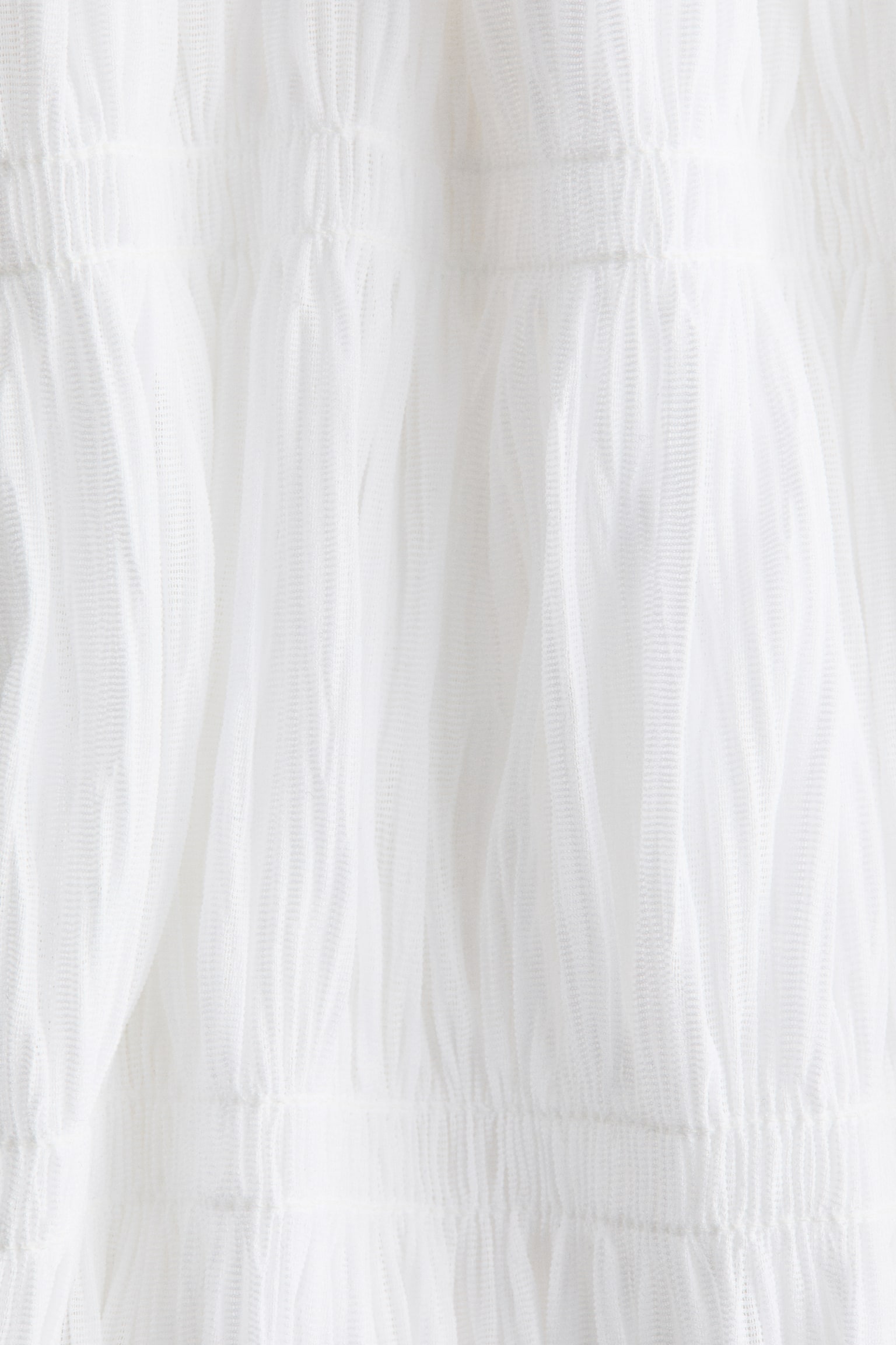 MAMA Vaffelsydd topp med båthals - Hvit/Sort - 2