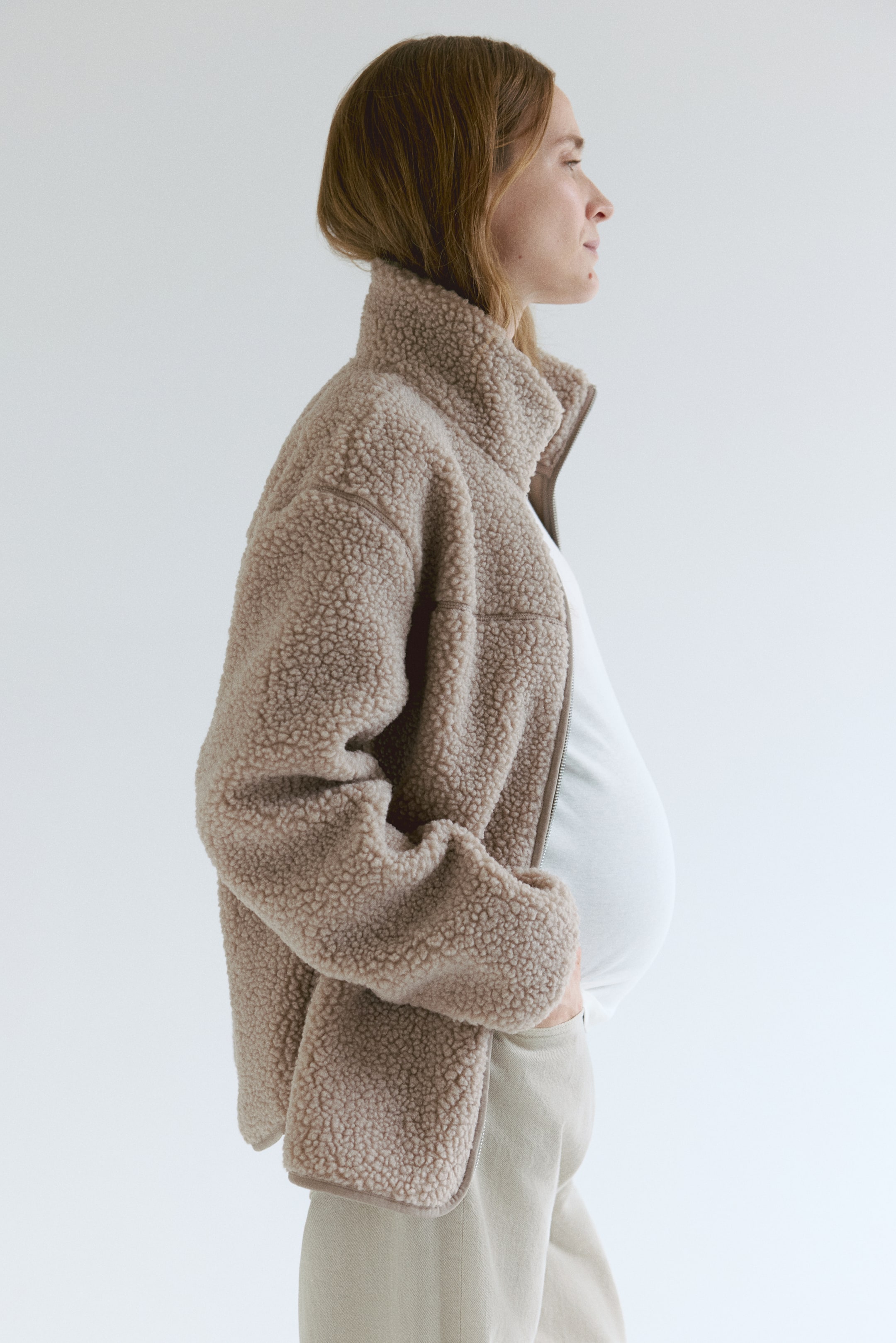 MAMA Before & After Babywearing Fleece Jacket