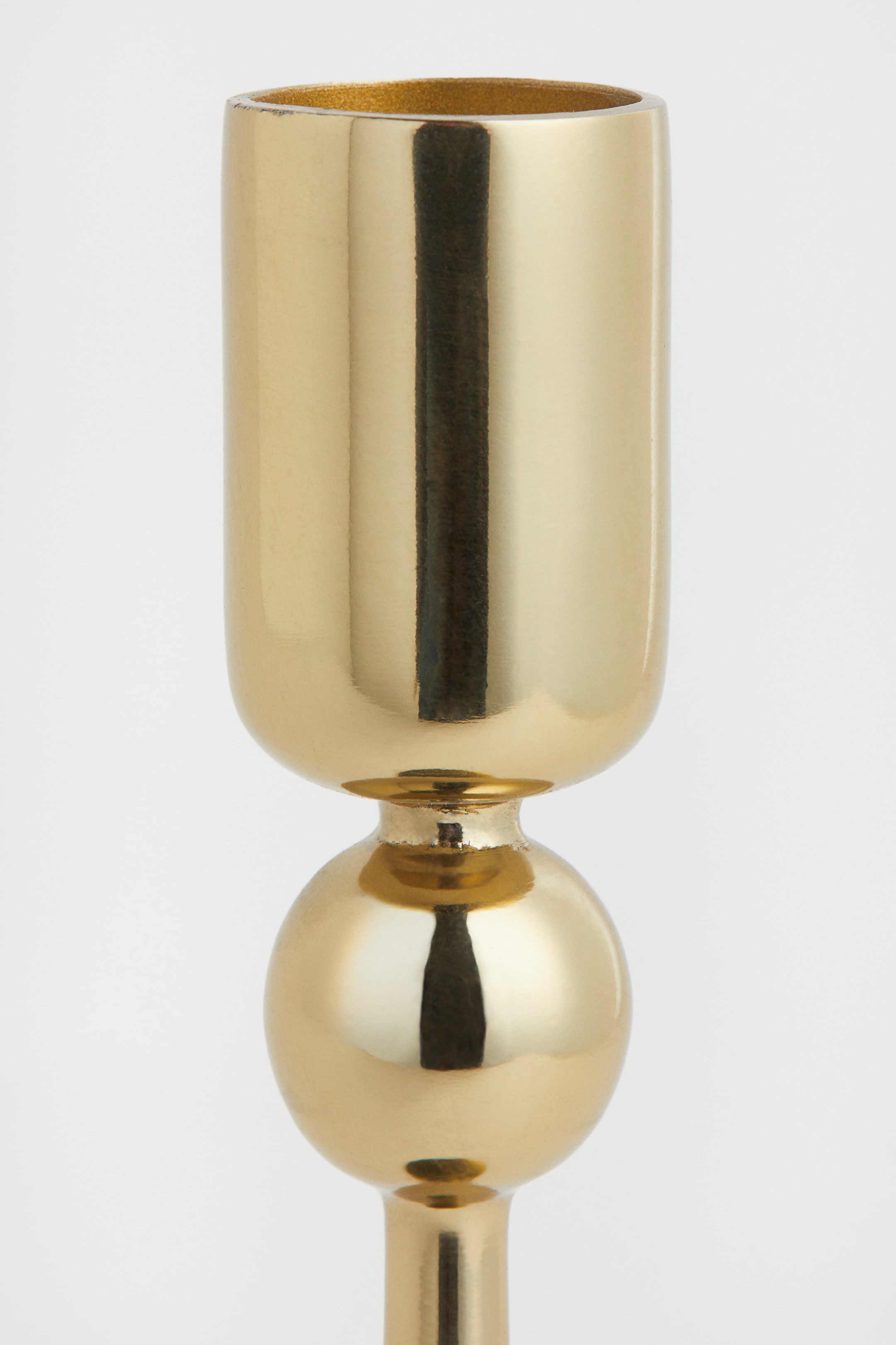 Visa större bild: Hög ljusstake i metall - Guld - Home All | H&M SE 3