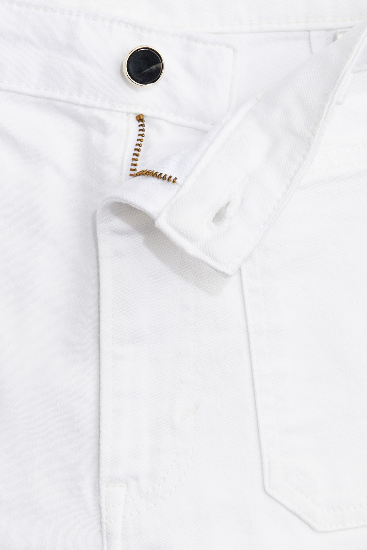 Wide High Jeans - White - 4