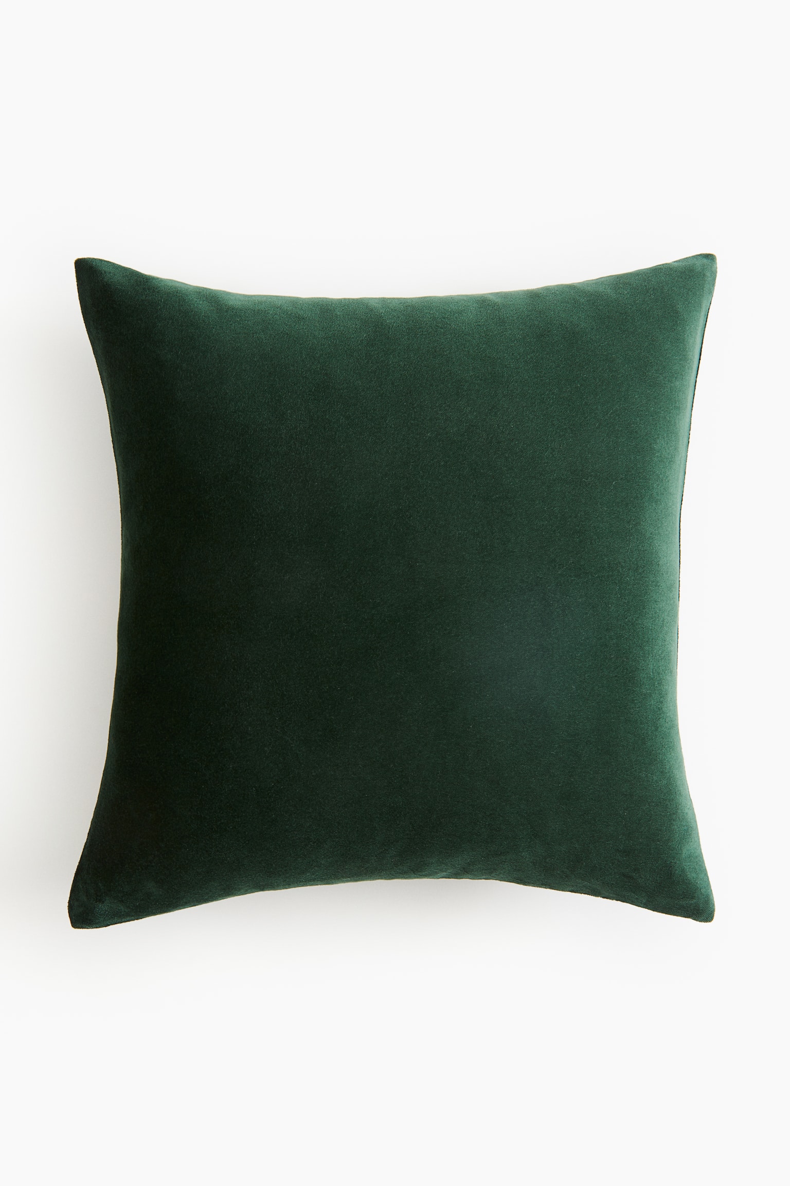 Velvet cushion cover - Dark green/Light beige/Light beige/Light grey - 1