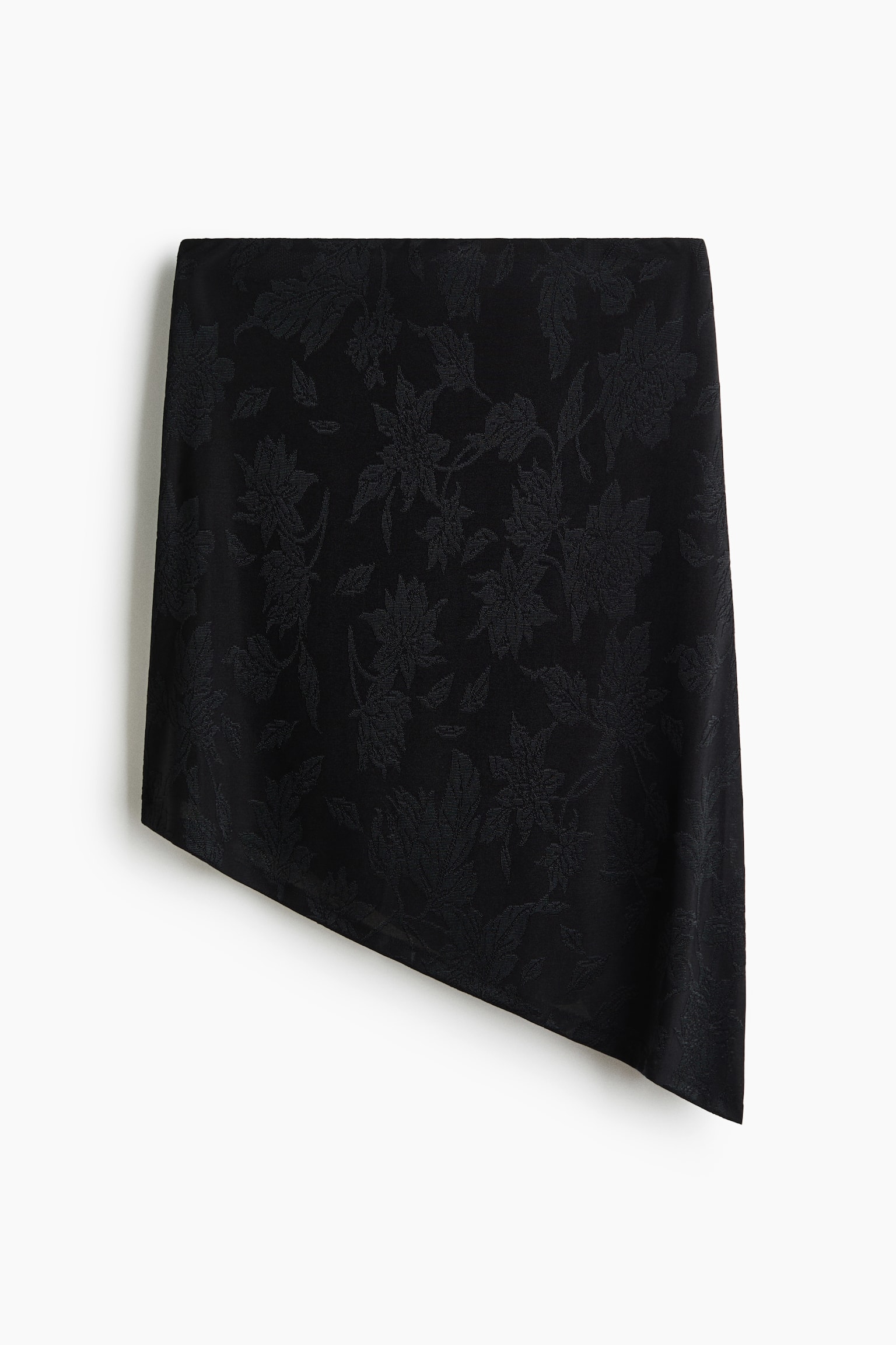 Jacquard-jersey bandeau top - Чорний - 1