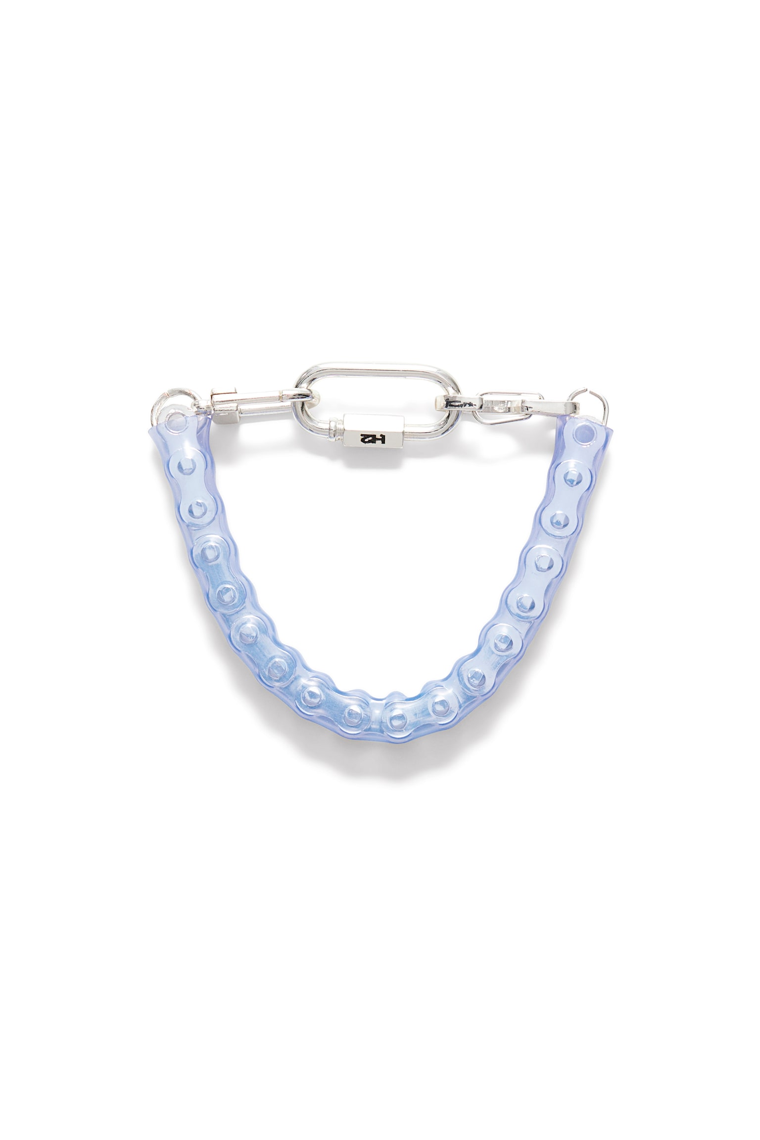 Bike Chain Inspired Bracelet - Light blue - 1