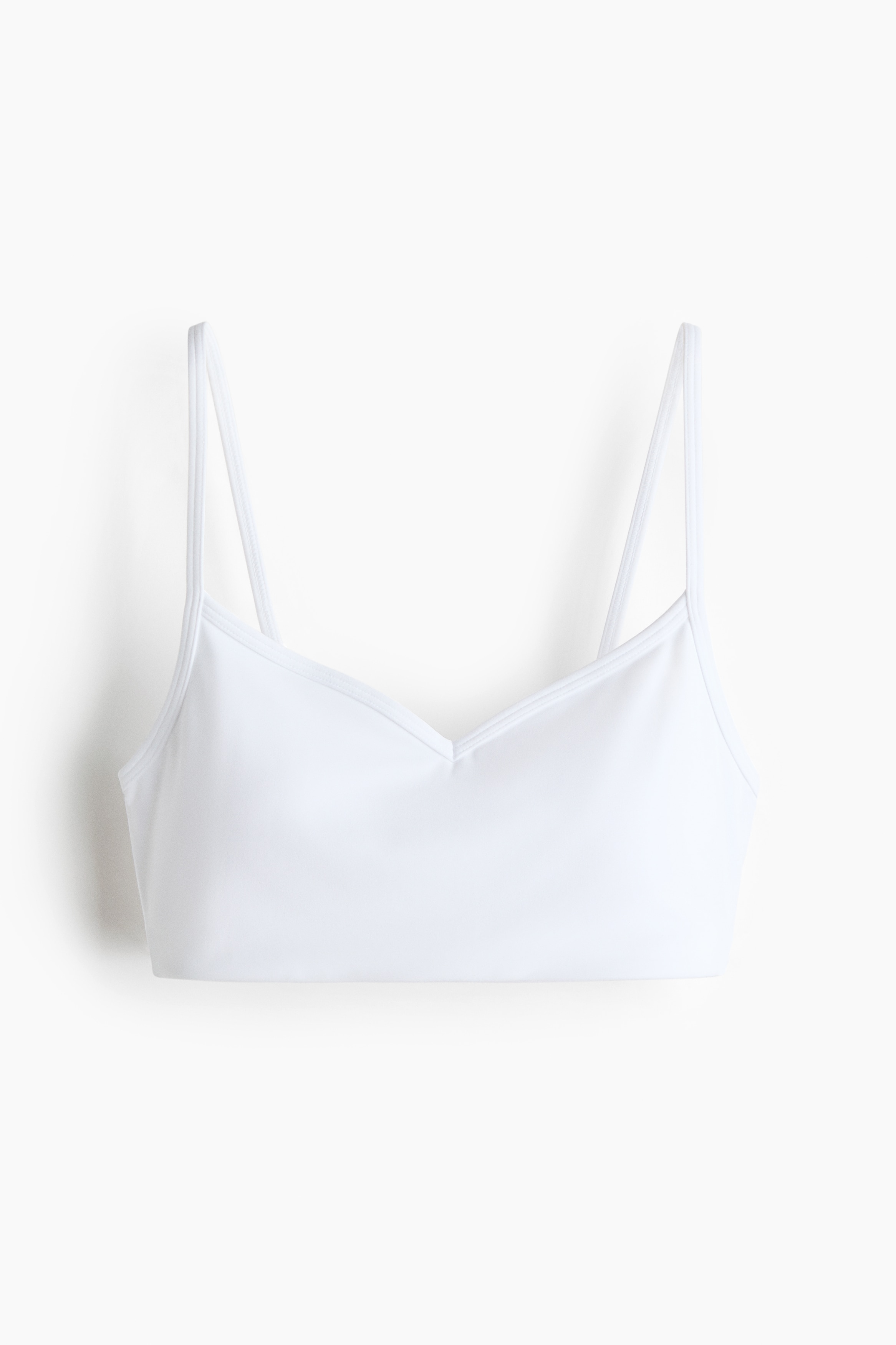 Medium Support Sports bra with SoftMove™ - White/Butter yellow/Apricot/Plum purple