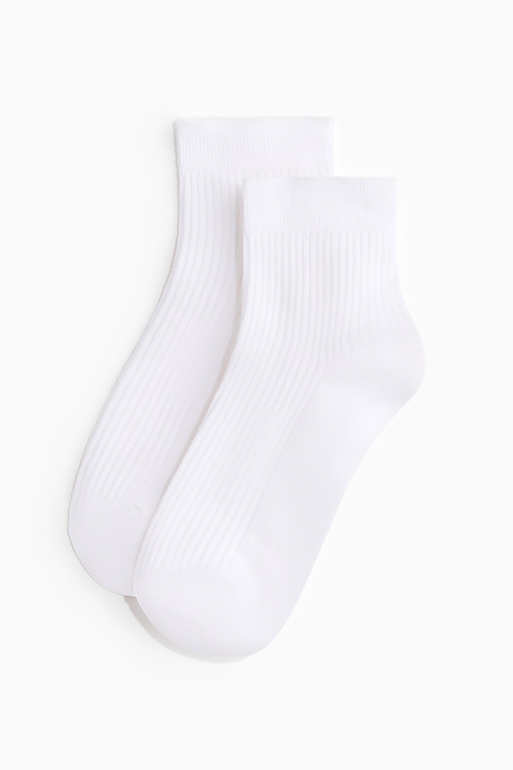 5-Pack Rib-Knit Ankle Socks