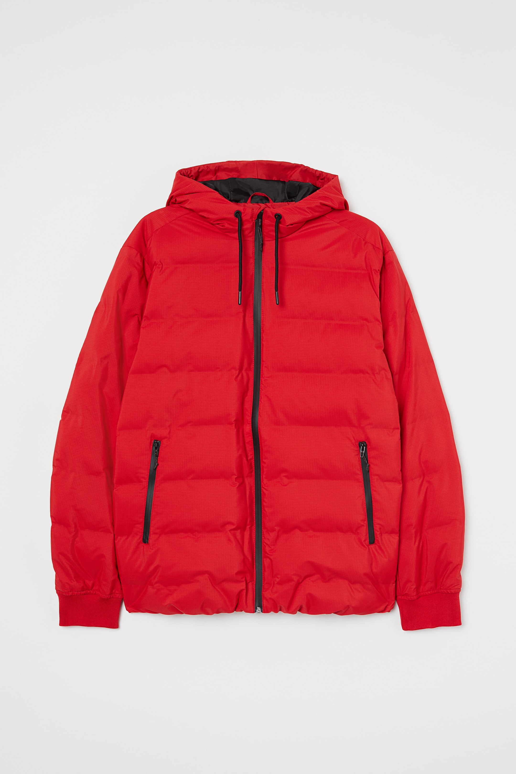 View larger image: Water-repellent puffer jacket - Red - Men | H&M HK 1