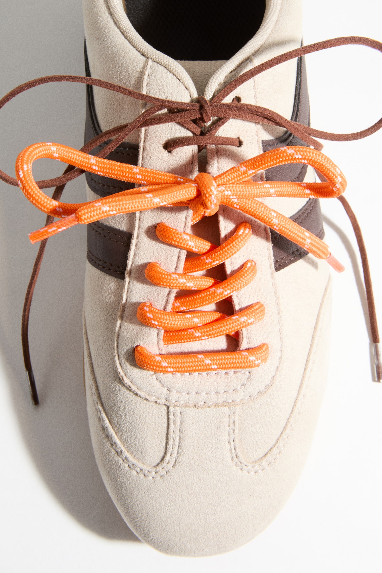 2-pack shoe laces - Orange/Brown - 2
