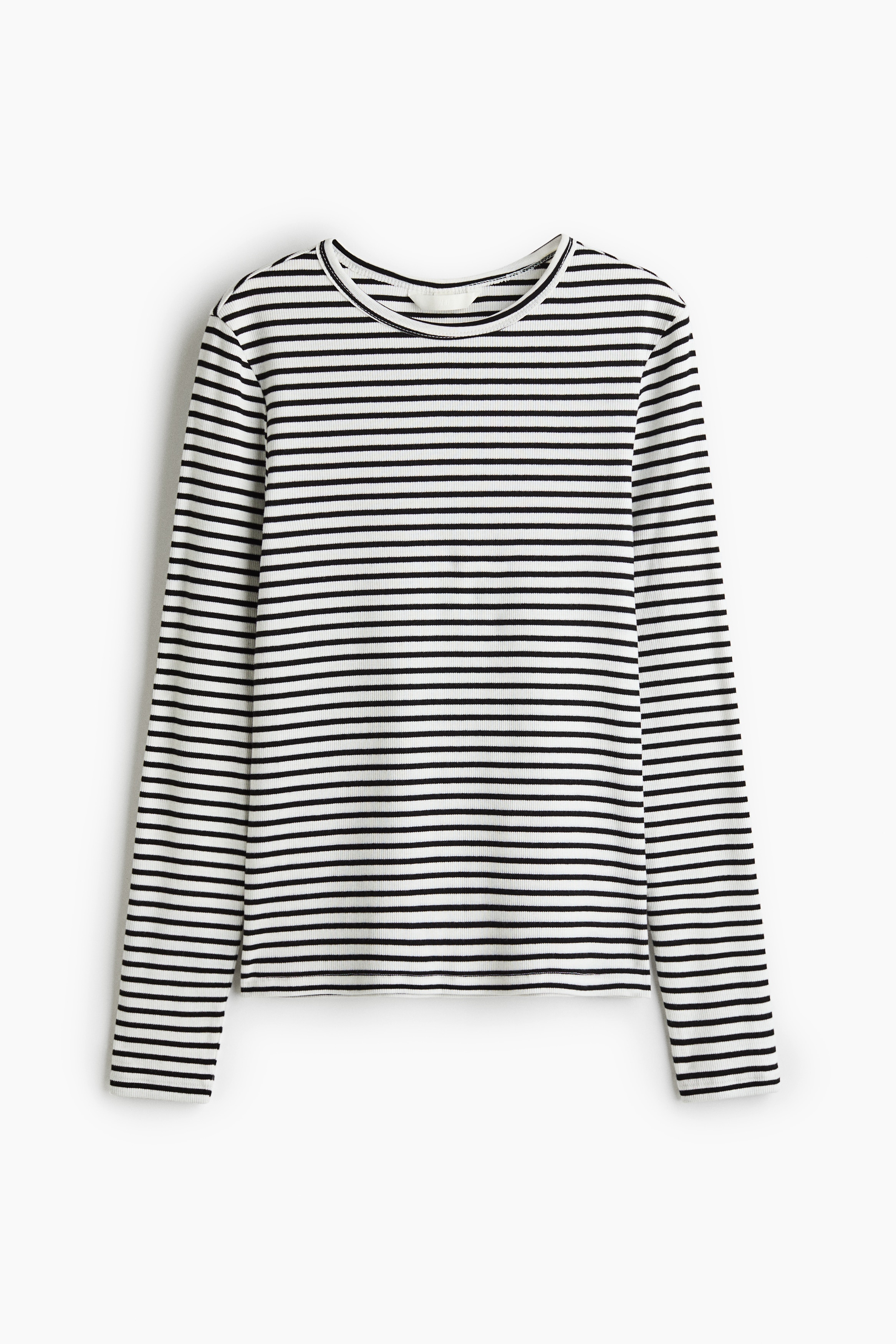 Ribbed cotton top
