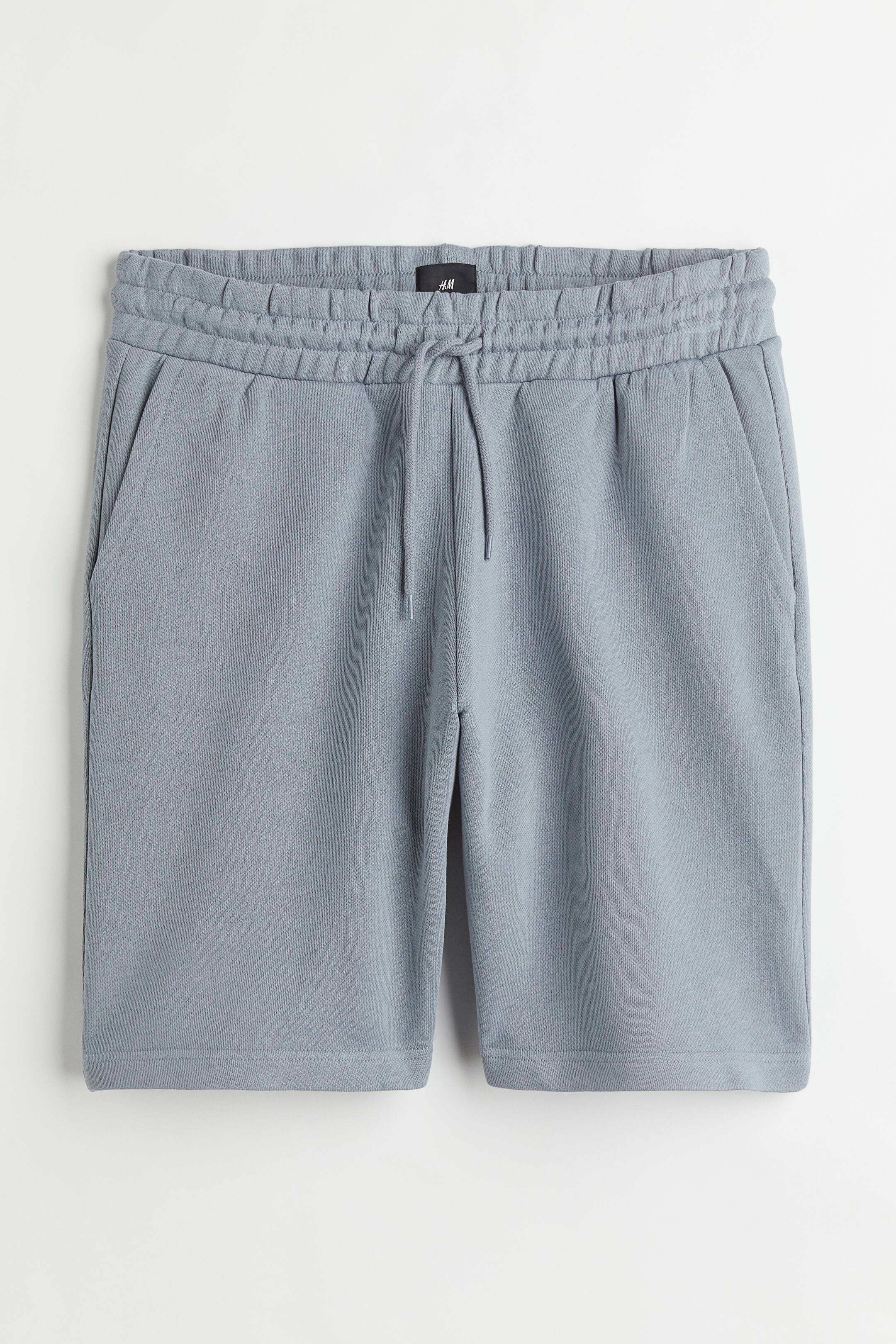 View larger image: Regular Fit Sweatshorts - Light grey-blue - Men | H&M 1