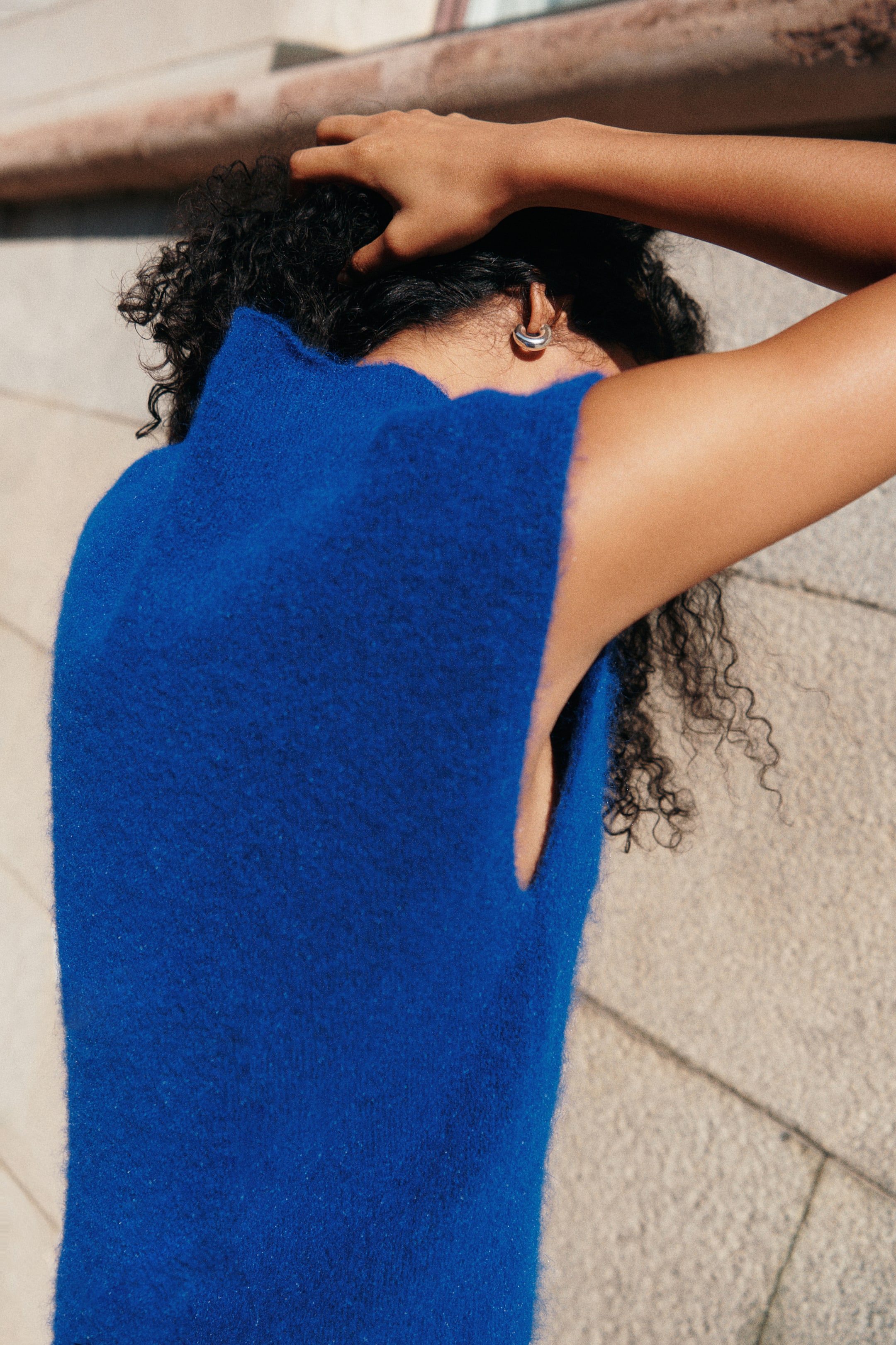 Mock Turtleneck Sweater Vest