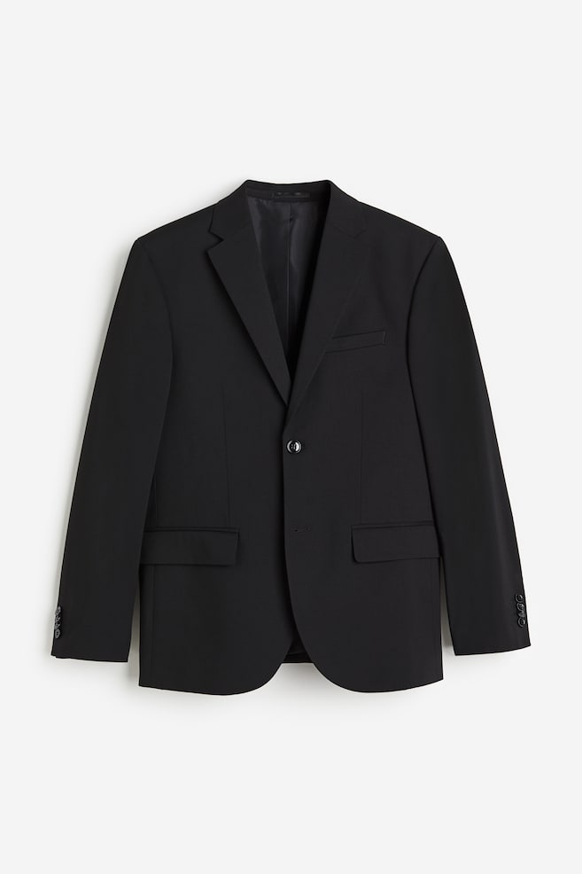 Regular Fit Jacket - Black/Dark blue - 2