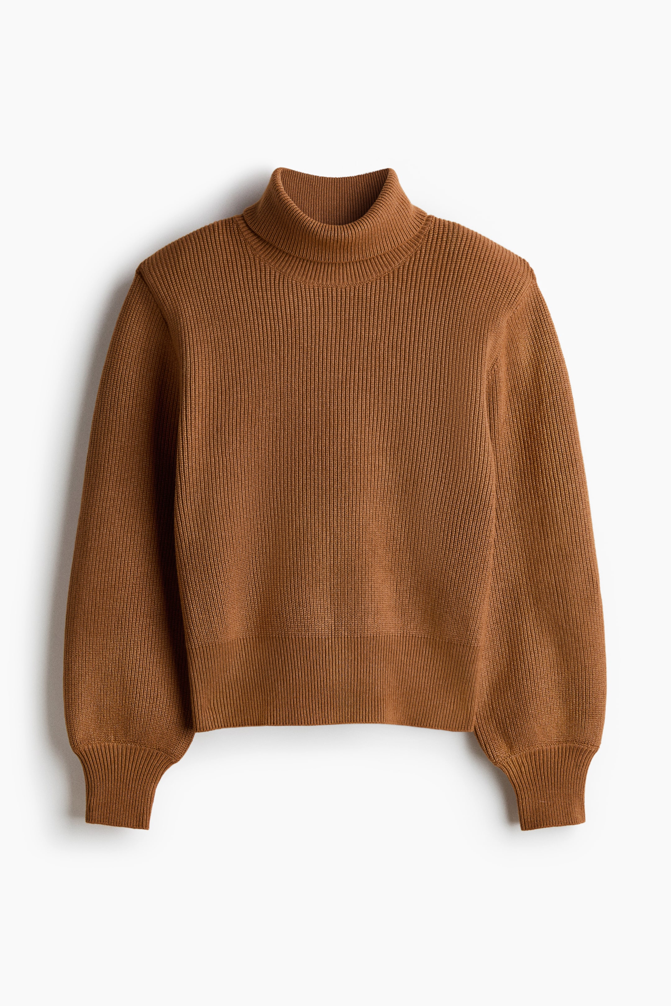 View larger image: Shoulder-pad jumper - Brown - Ladies | H&M IN 4