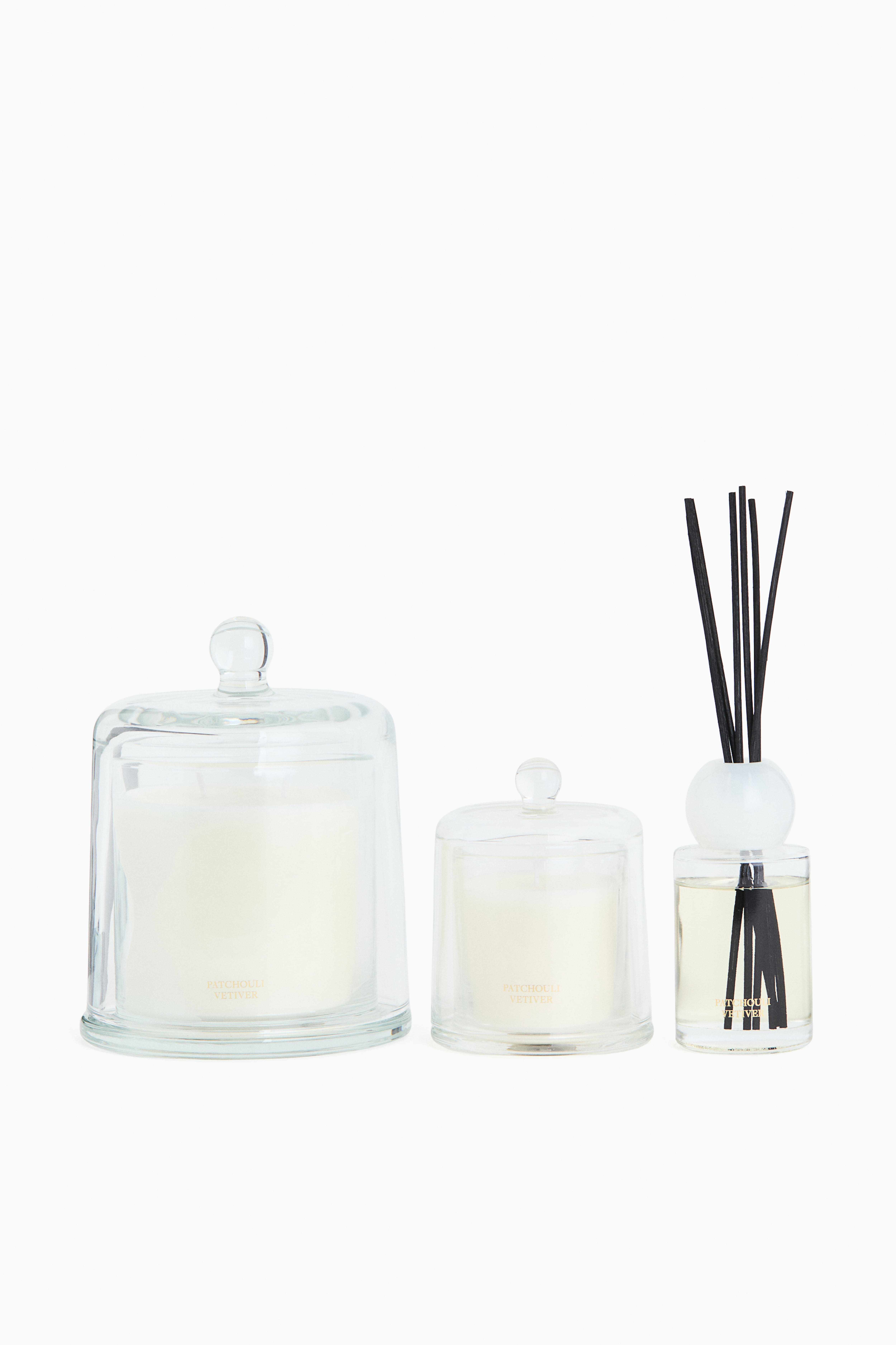 Bougie parfumée avec couvercle cloche