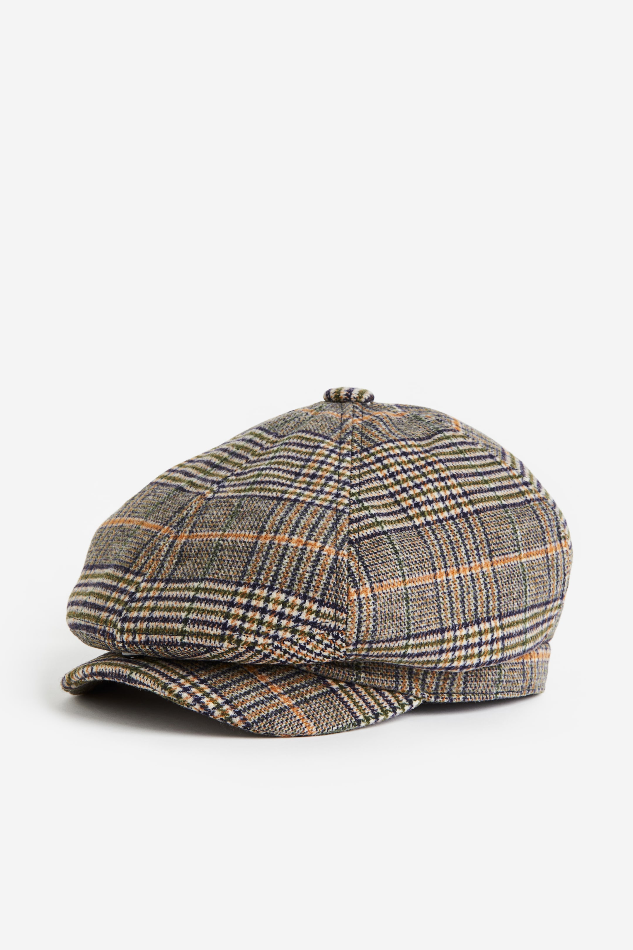 Wool-blend Flat Cap