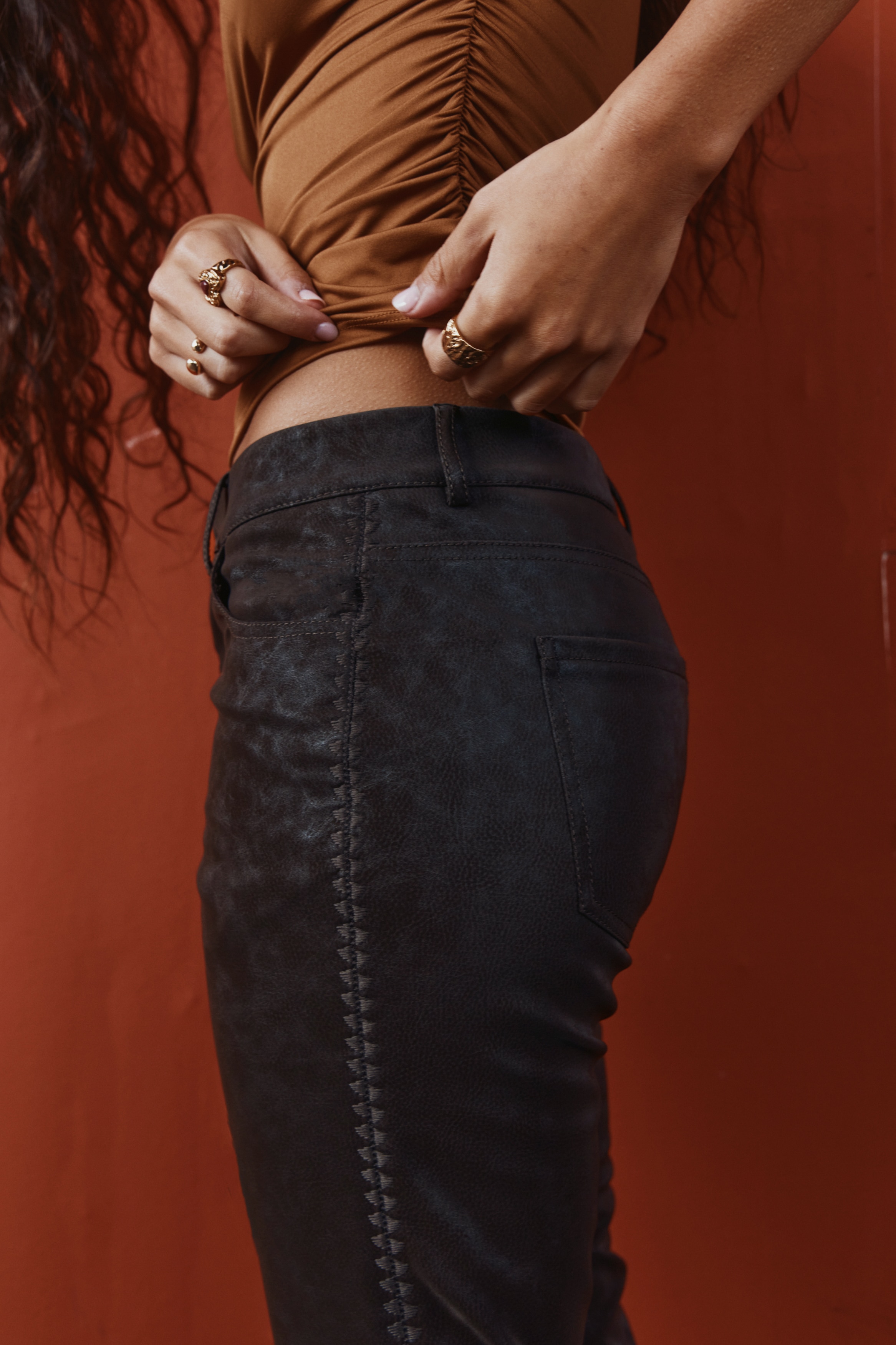 Flared trousers