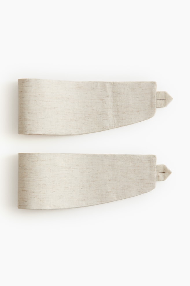 Lot de 2 embrasses - Crème/Beige - 1